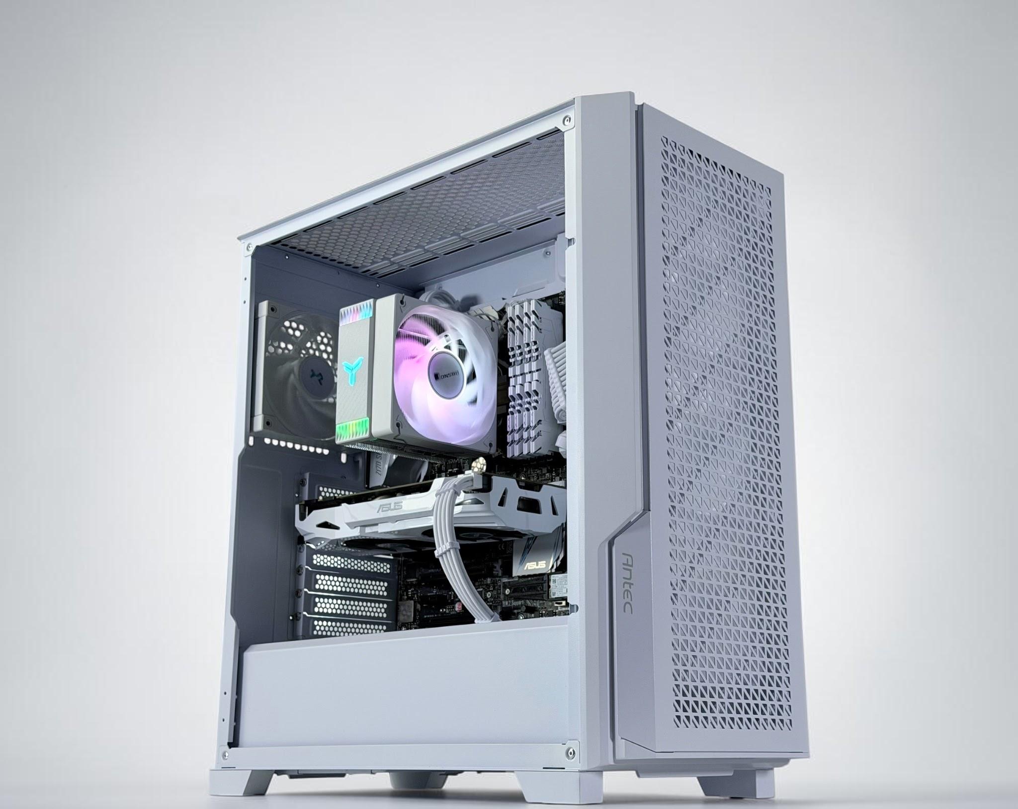 🤍🐻‍❄️Starter Gaming PC⚪ Nvidia GTX 1070 8GB⚪Intel i5 6600⚪16GB DDR4⚪500GB NVME