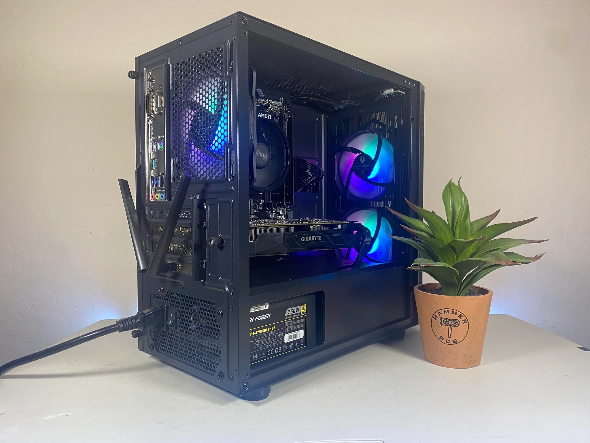 🎨Custom Built RGB GTX 1070 PC🎨| Ryzen 3100, 16gb RAM, 1.5TB Storage | Fortnite, GTA, CoD, more!