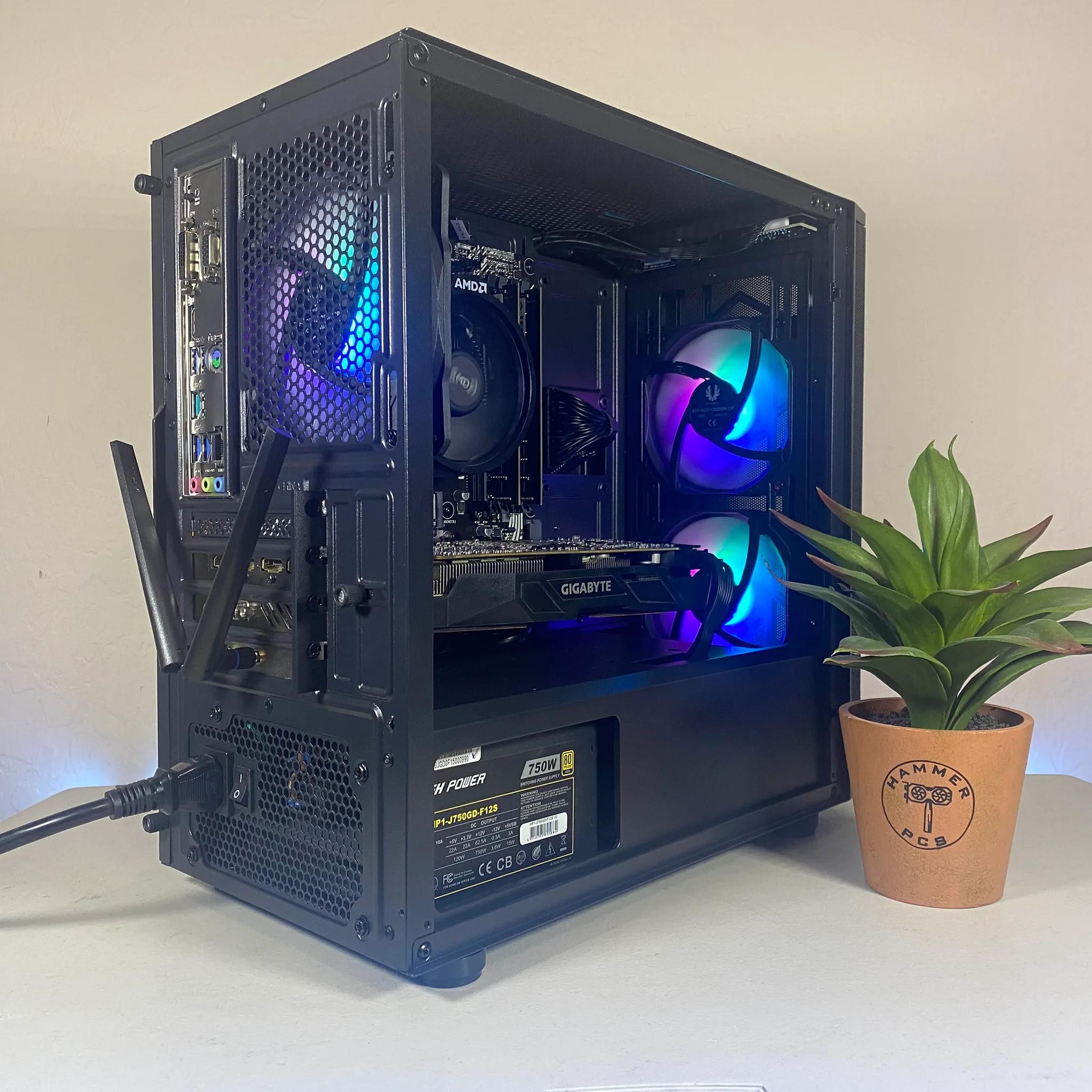 🎨Custom Built RGB GTX 1070 PC🎨| Ryzen 3100, 16gb RAM, 1.5TB Storage | Fortnite, GTA, CoD, more!