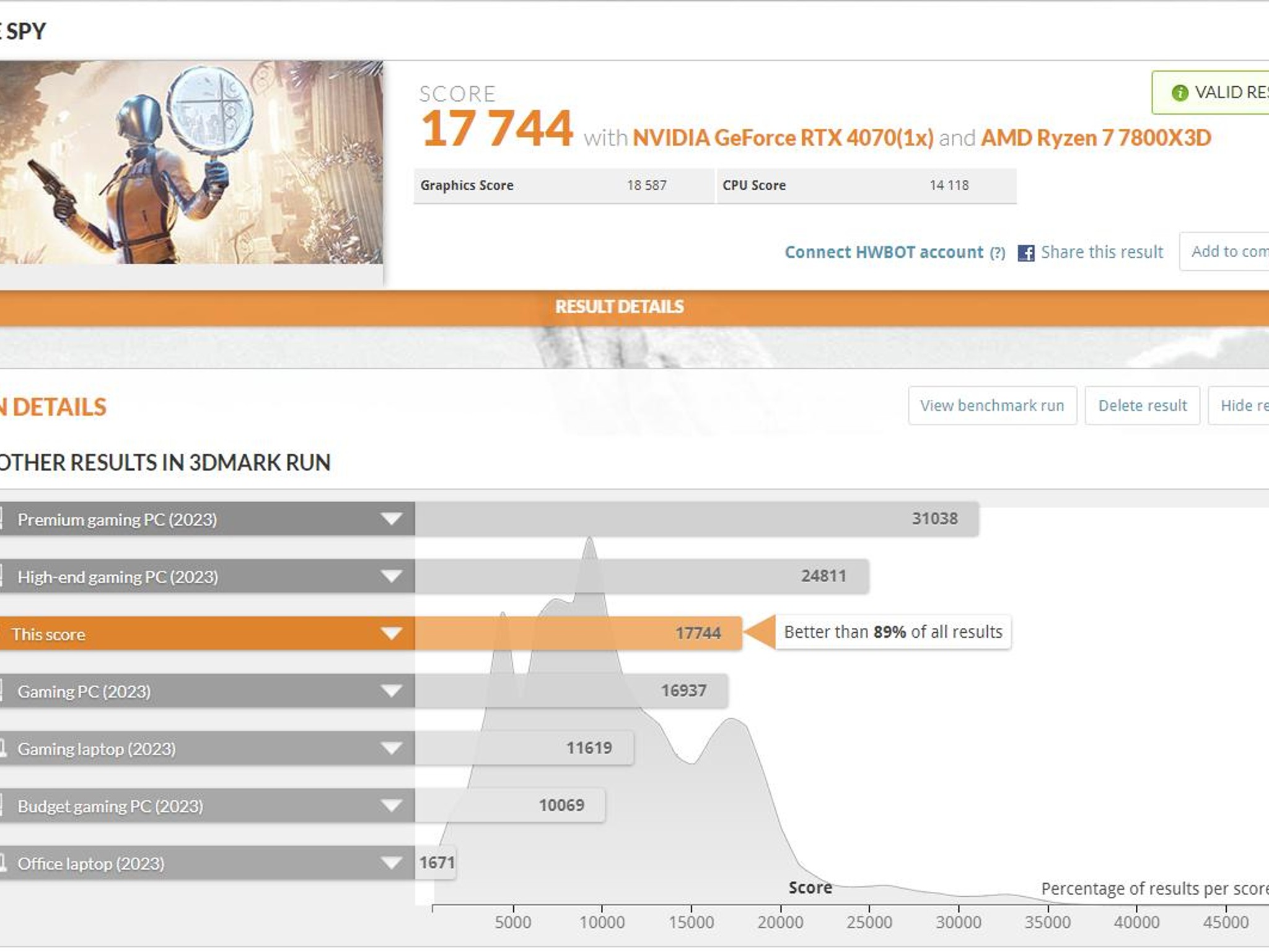 Gigabyte GAMING OC GeForce RTX 4070 12 GB (3 fans + dual bios)