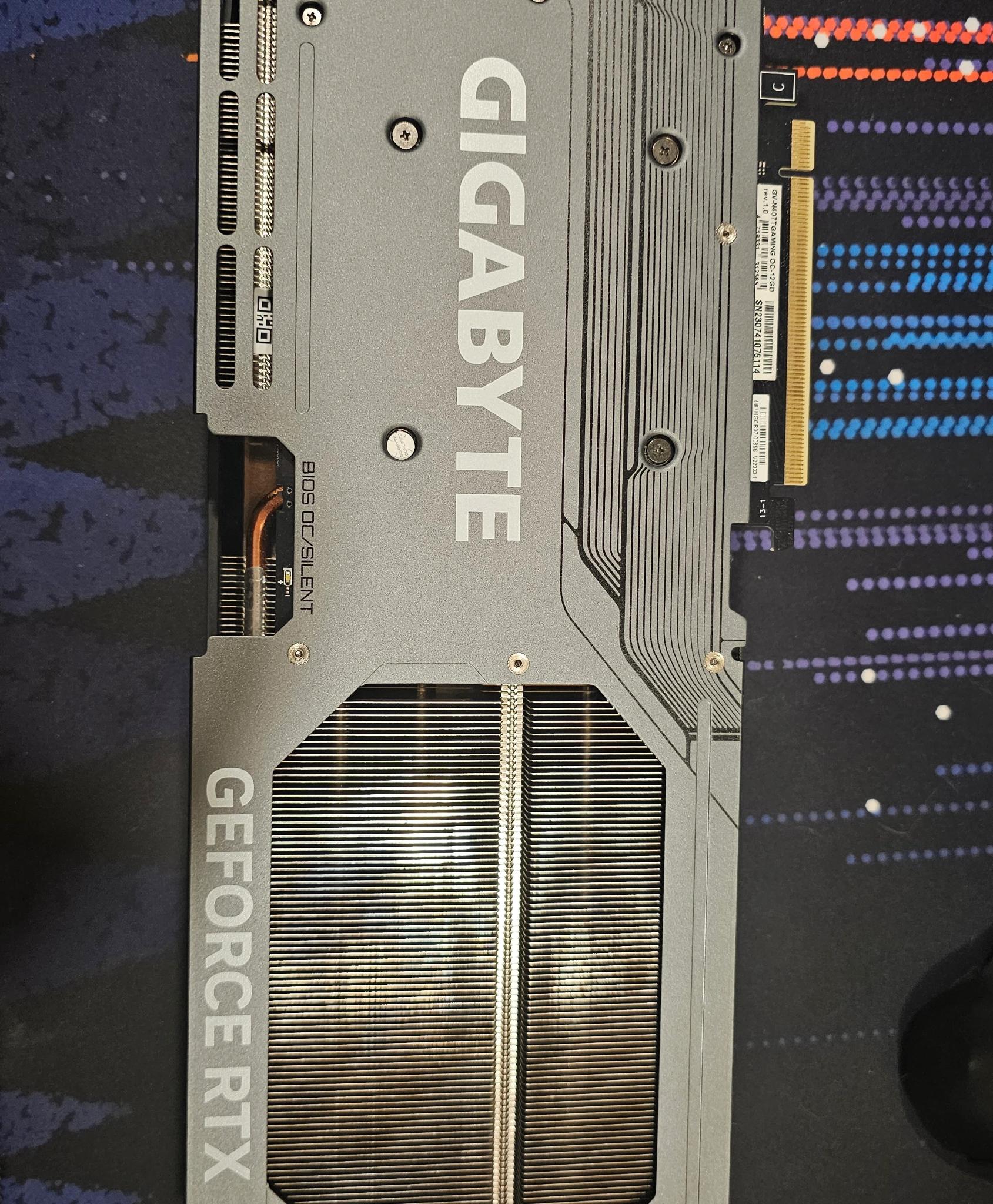 Gigabyte Geforce RTX 4070ti GAMING OC 12GB