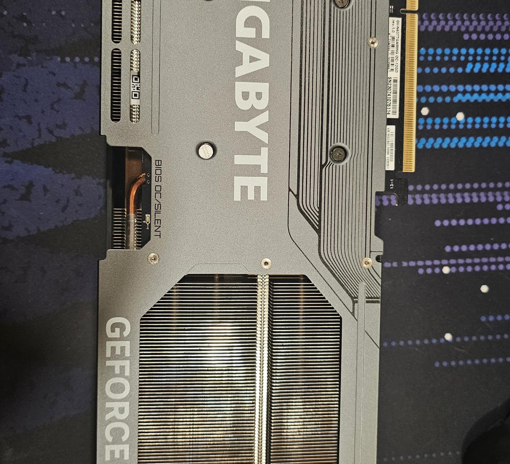 Gigabyte Geforce RTX 4070ti GAMING OC 12GB