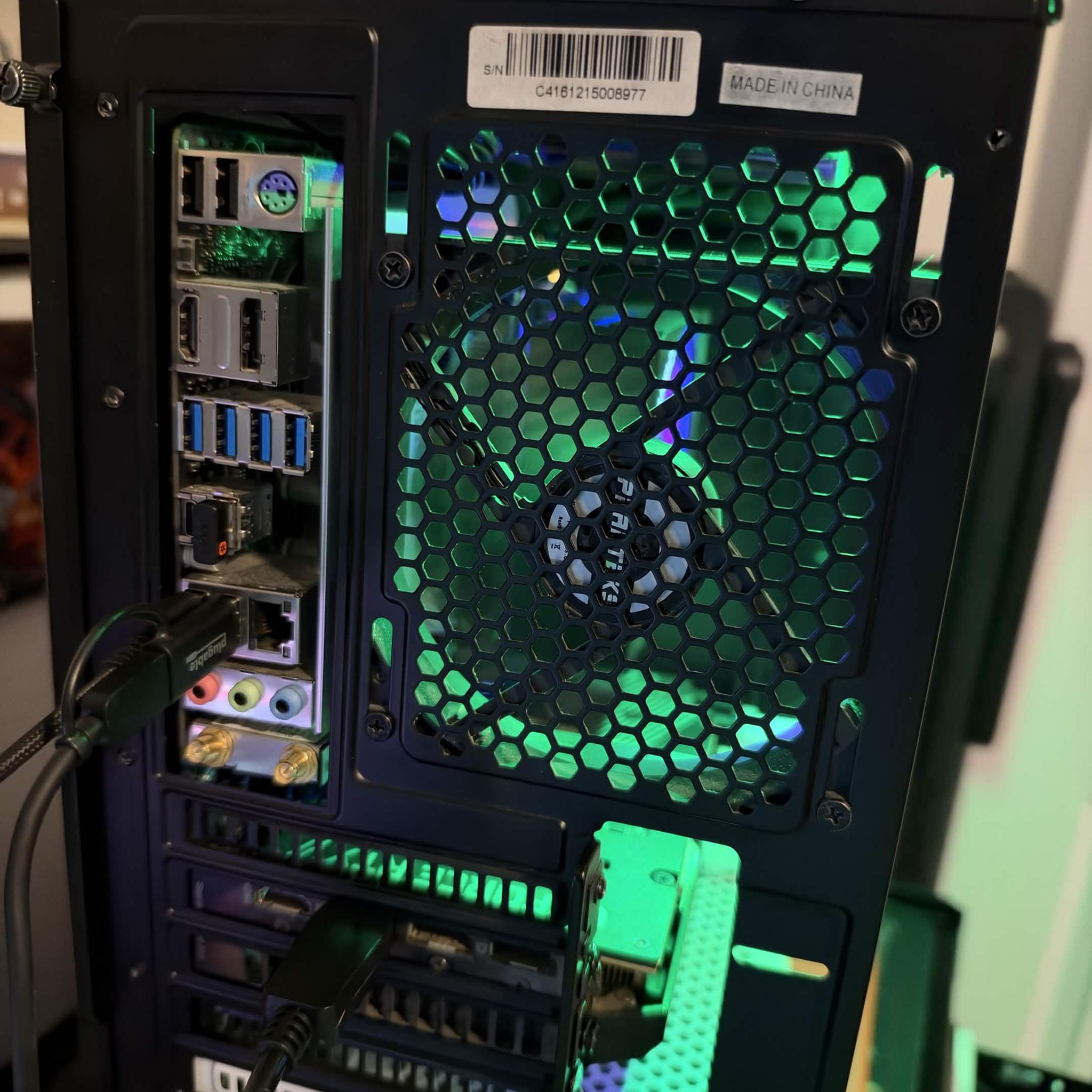 GeForce RTX 3060 8GB Custom Gaming PC - Ryzen 5 7600X, 16GB RAM, 512GB SSD