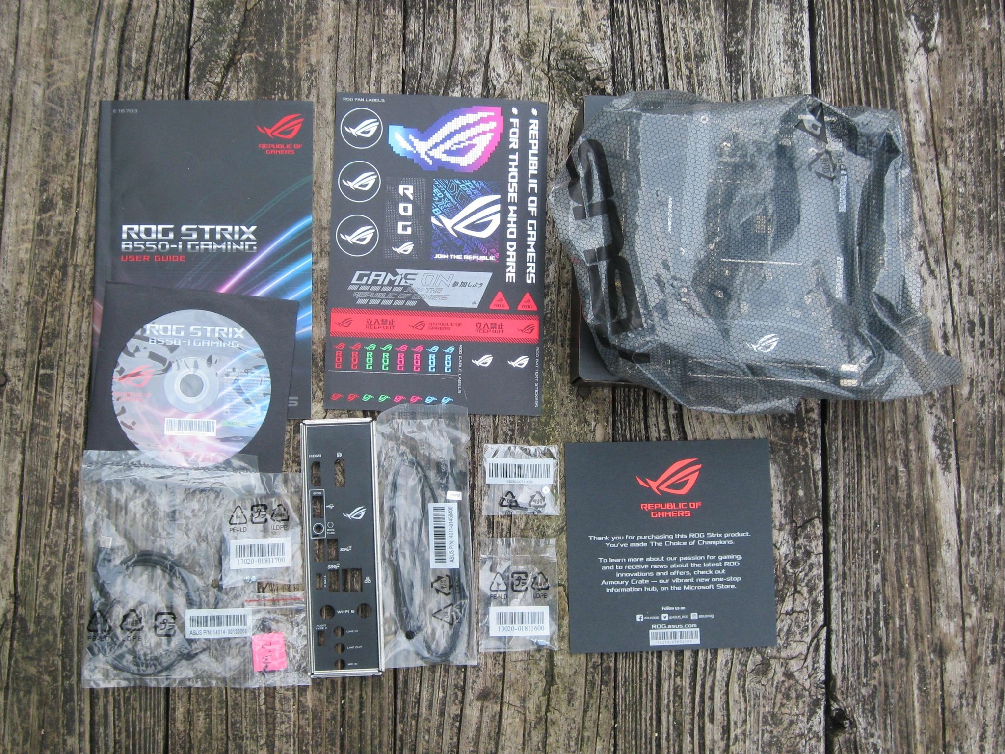 Asus ROG STRIX B550-I GAMING | Mini ITX AM4 Motherboard