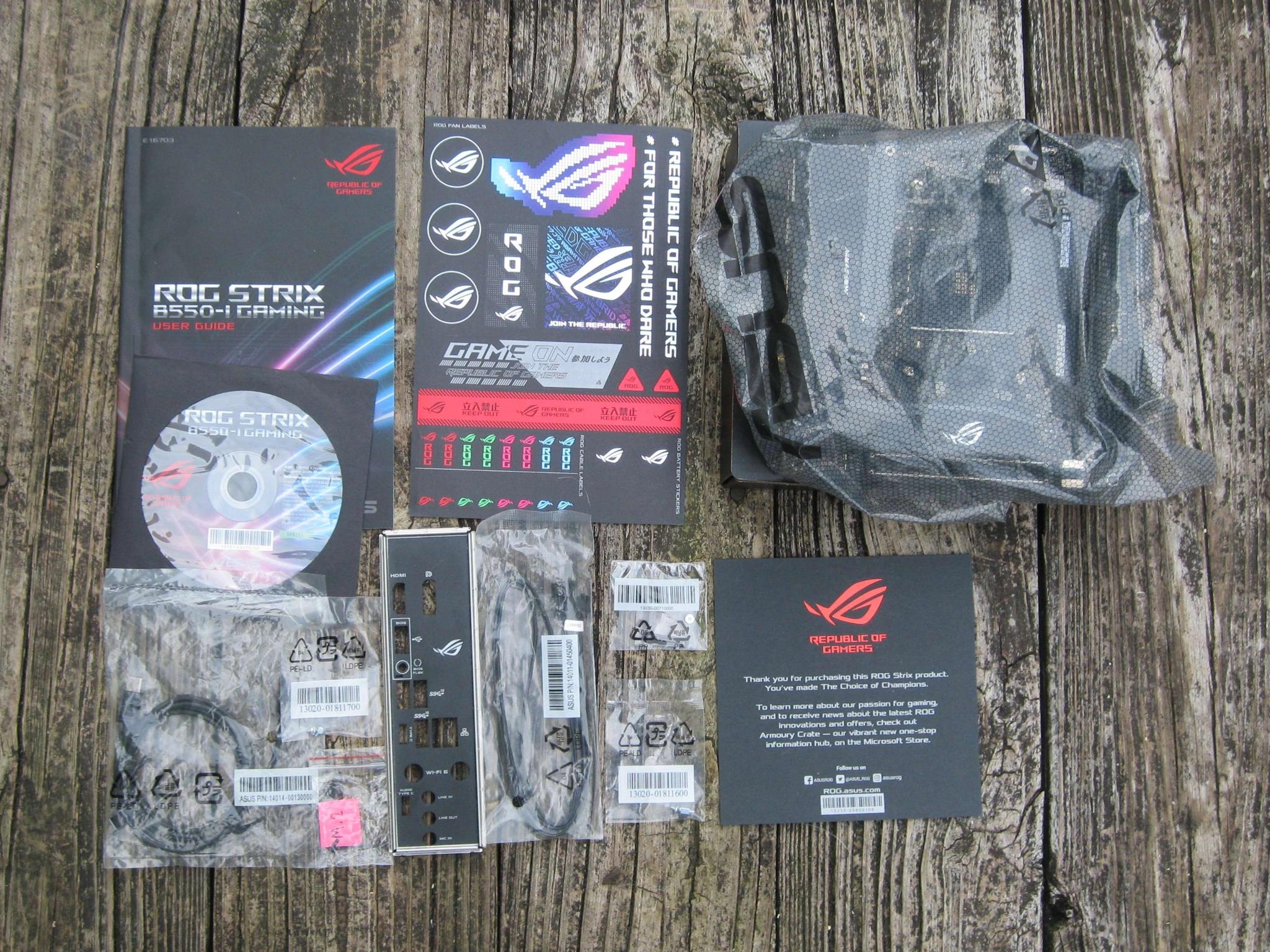 Asus ROG STRIX B550-I GAMING | Mini ITX AM4 Motherboard
