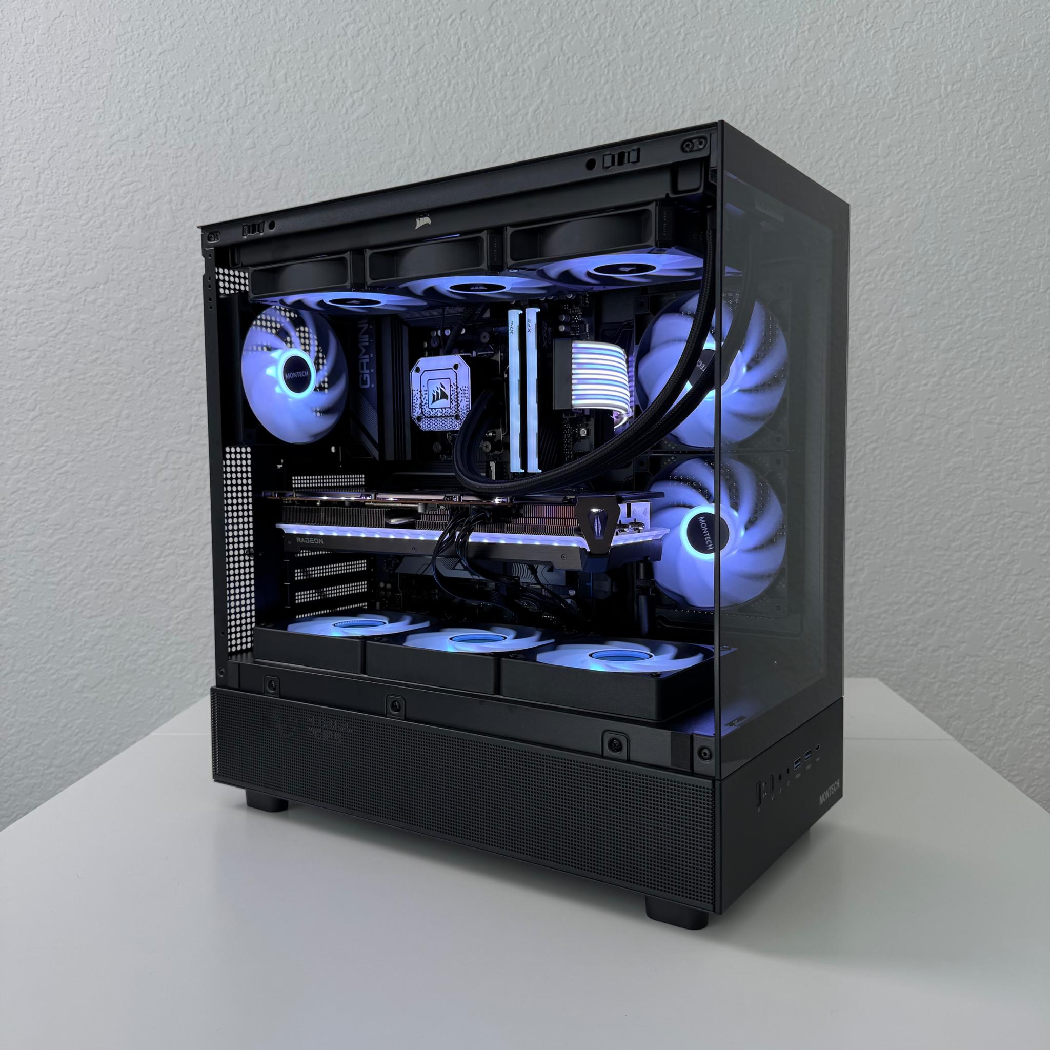 ⚔️ High-End 1440p/4K Gaming PC AMD Ryzen 7 7700 AMD Radeon RX 7800 XT 32GB DDR5-5600 1TB NVMe Win 11