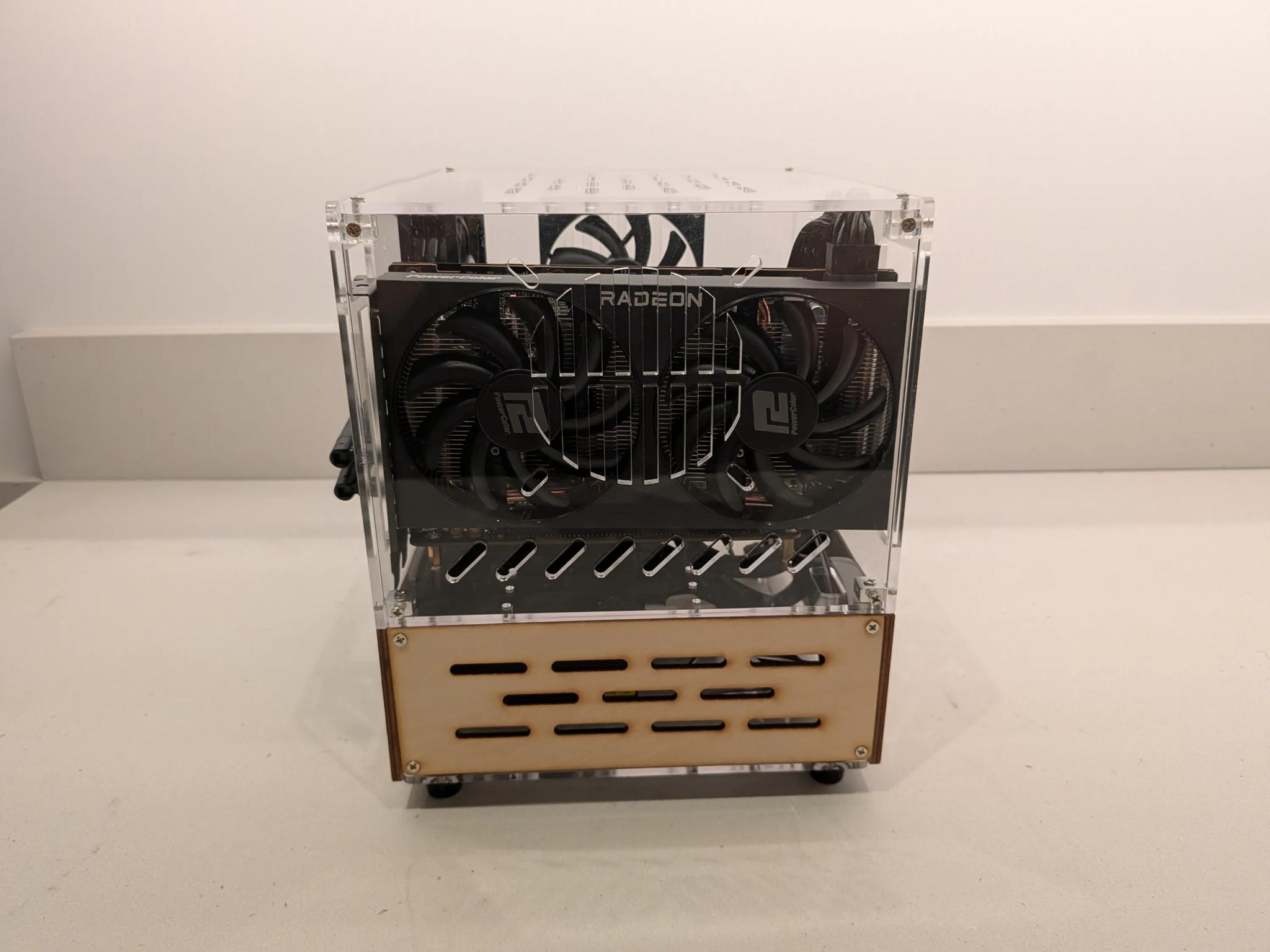 Invisible Man - RX 7600, Ryzen 5 5600, 32 GB RAM, 2 TB Gen 4 NVME, RGB
