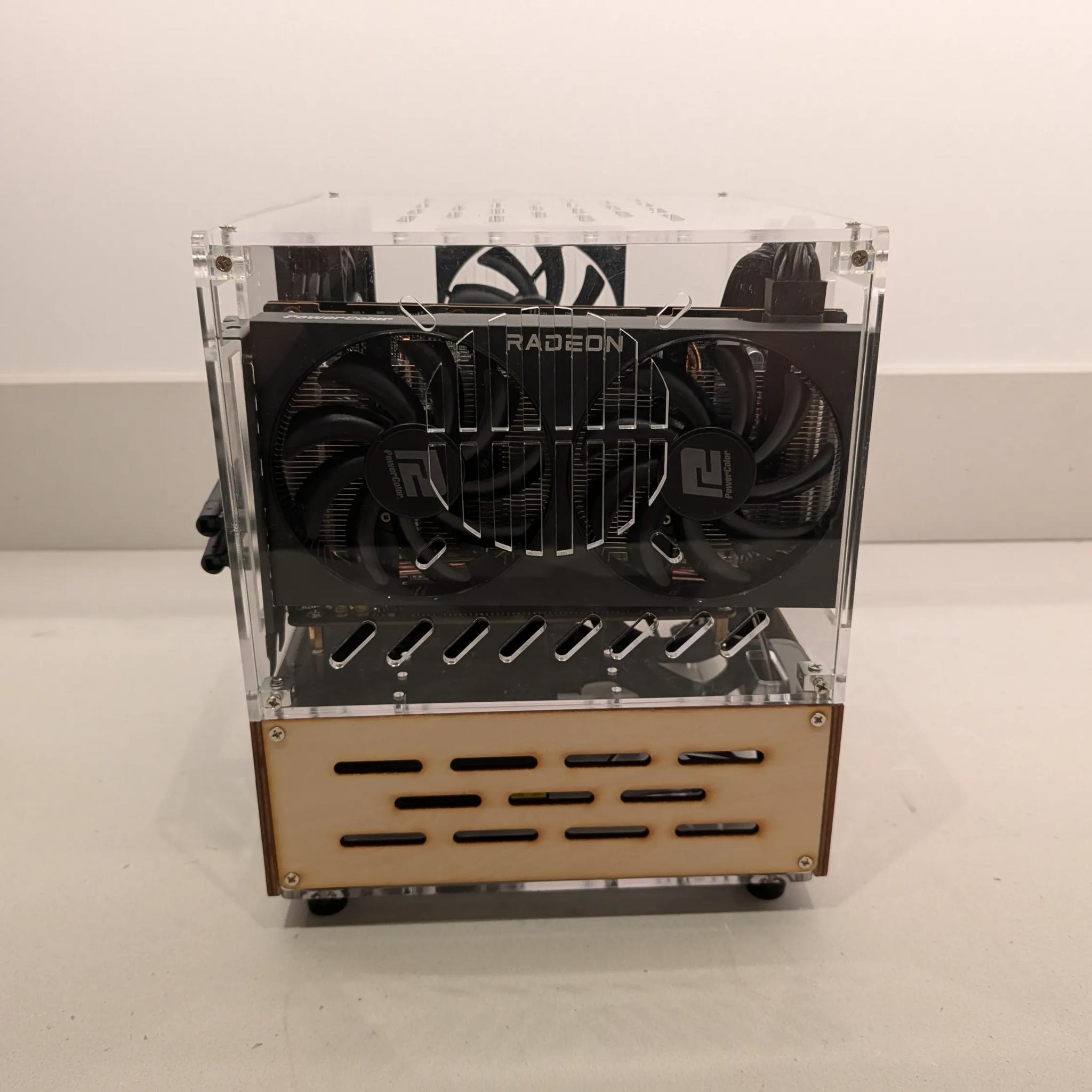 Invisible Man - RX 7600, Ryzen 5 5600, 32 GB RAM, 2 TB Gen 4 NVME, RGB