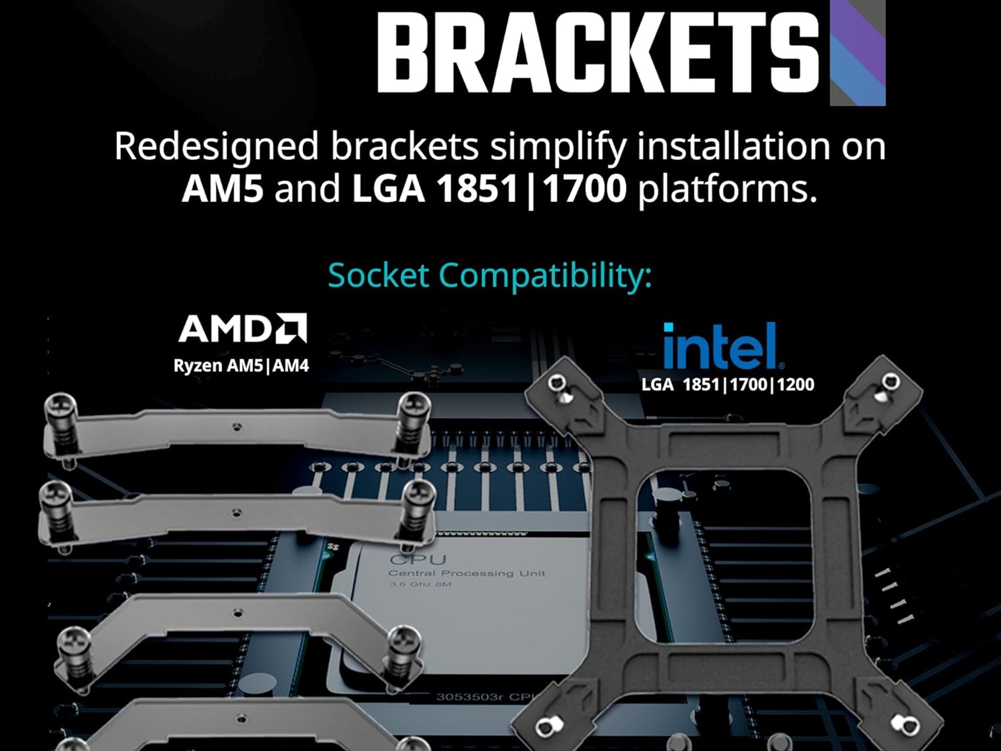 Cooler Master Hyper 212 Black CPU Cooler SickleFlow 120mm Fan AMD AM5/AM4 Intel LGA 1851/1700/1200
