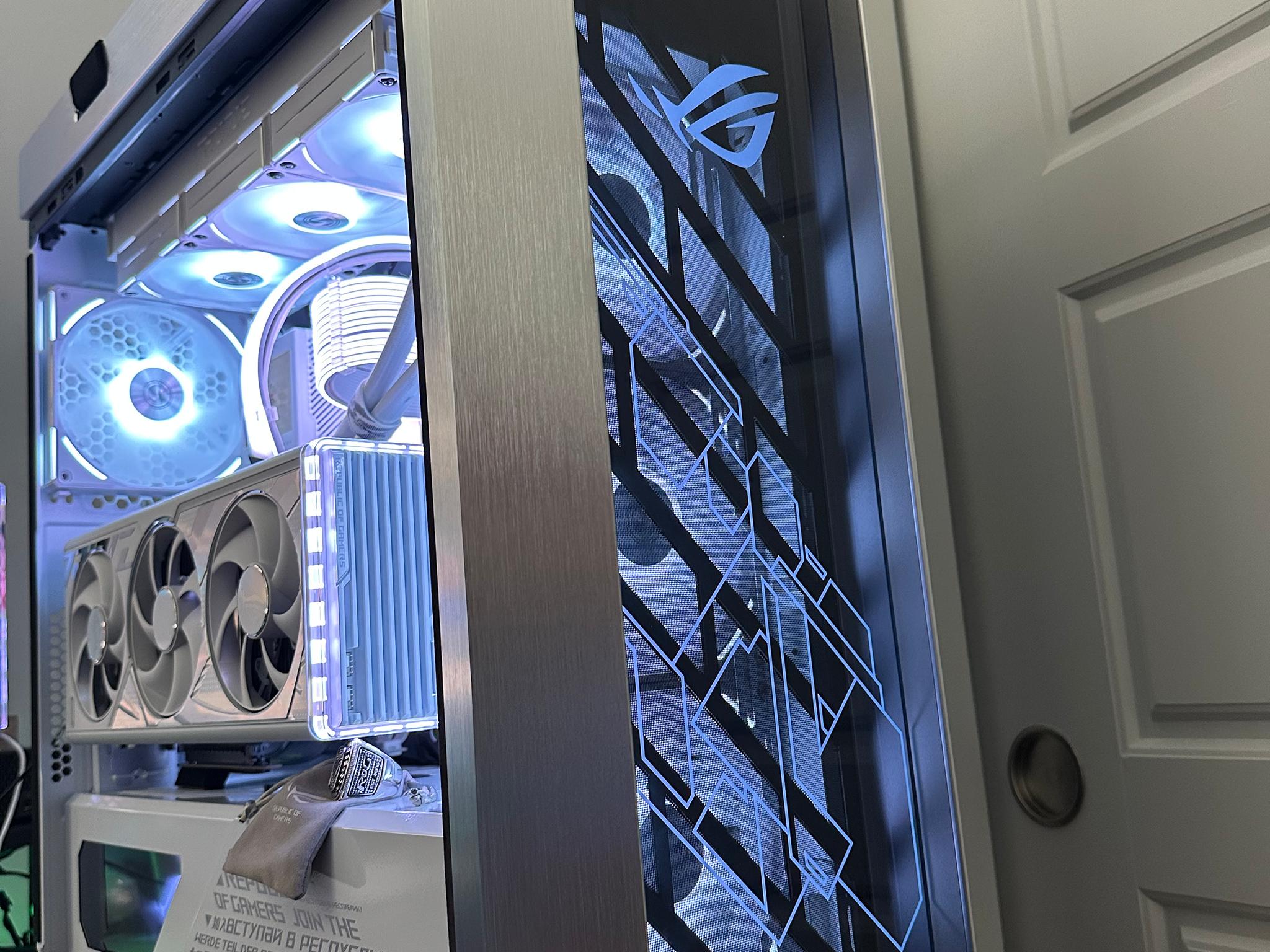 EXTREME WHITE ASUS ROG GAMING PC!! RTX 4090 i9 13900k, 3TB SSD TOP OF THE LINE