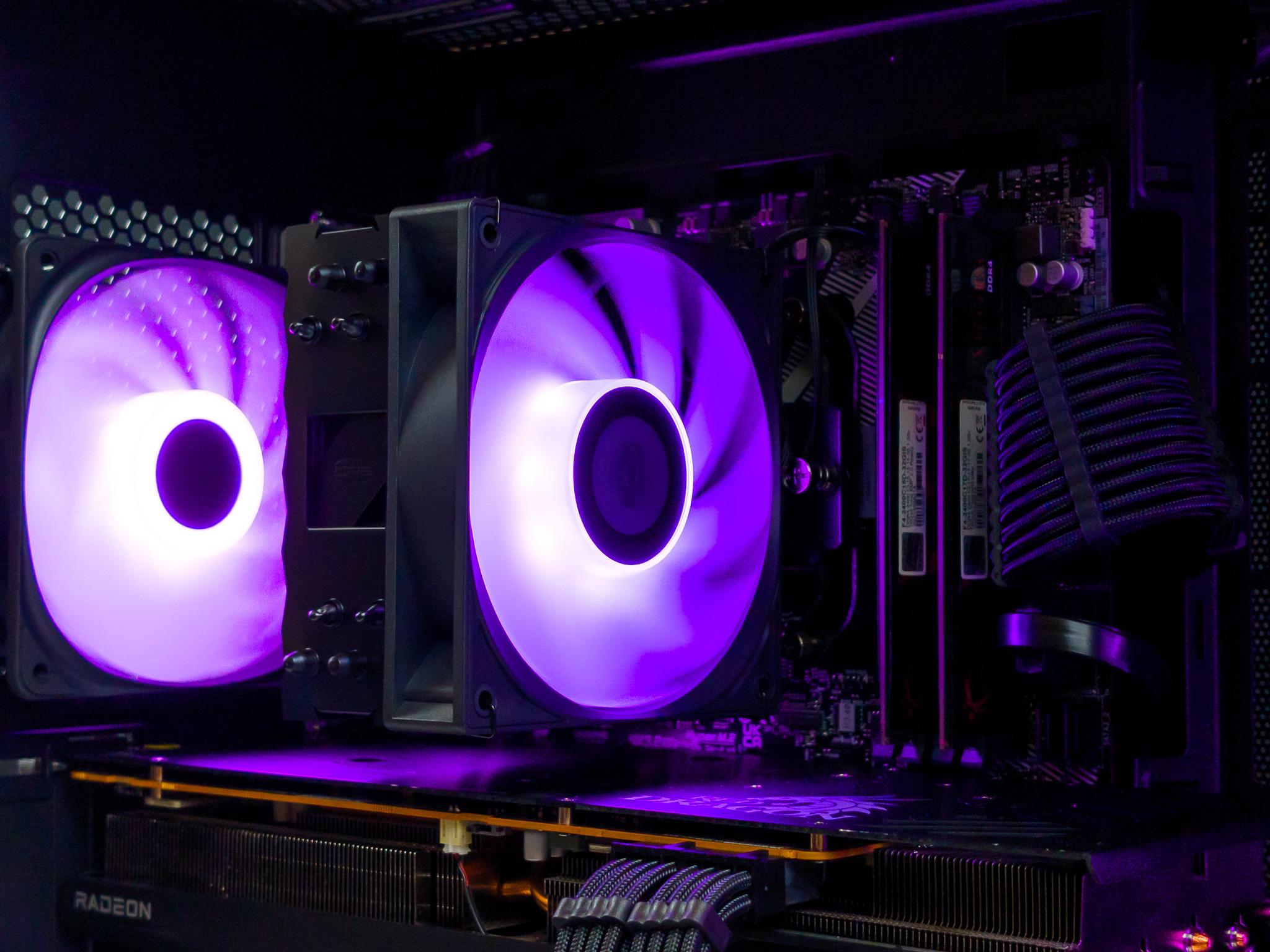 💜🖤 RX 6800 / Ryzen 5 5600 / 32GB Gaming PC 🖤💜