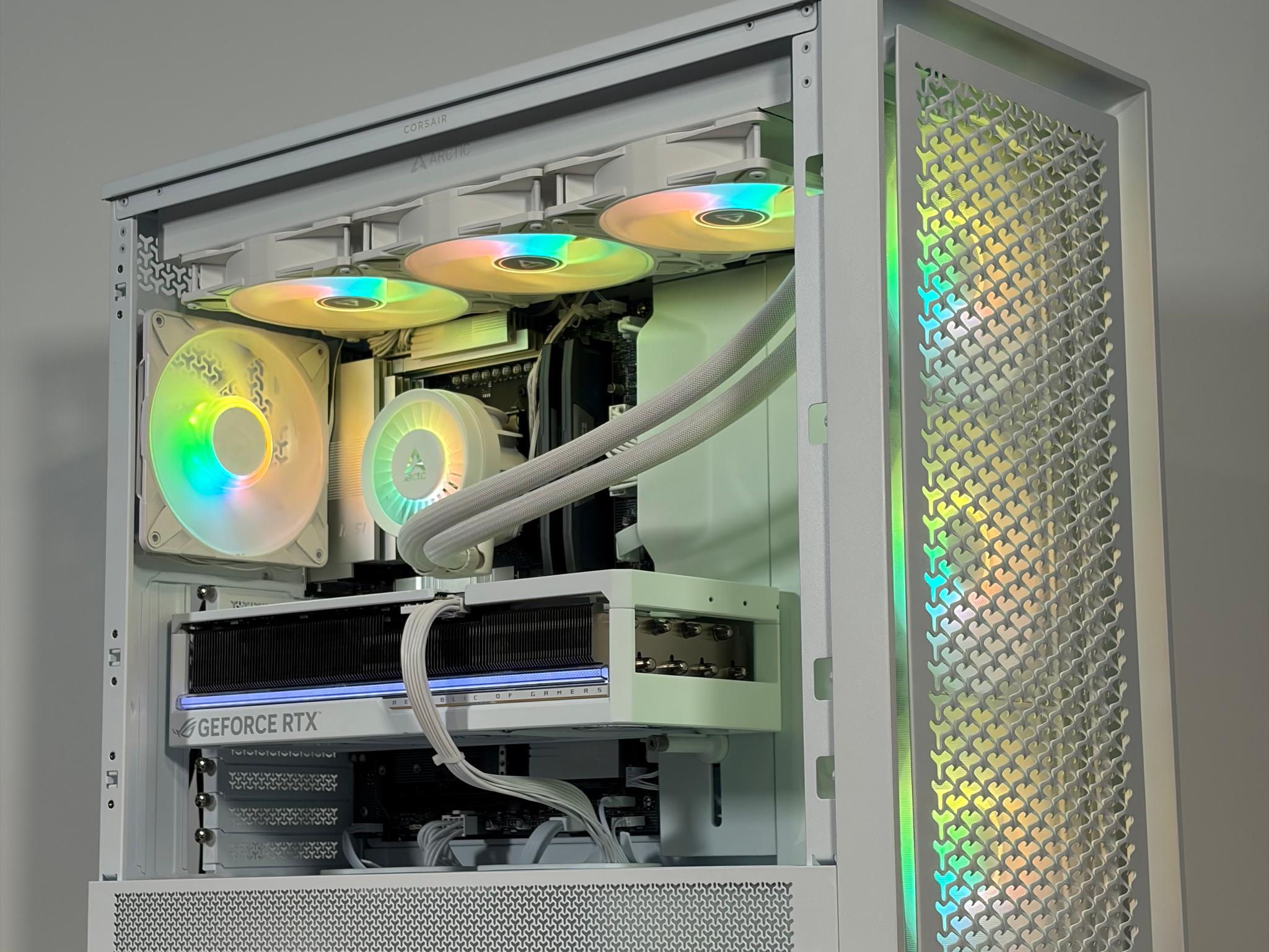 GeForce RTX 5090 Custom Gaming PC - Ryzen 7 9850X3D,
