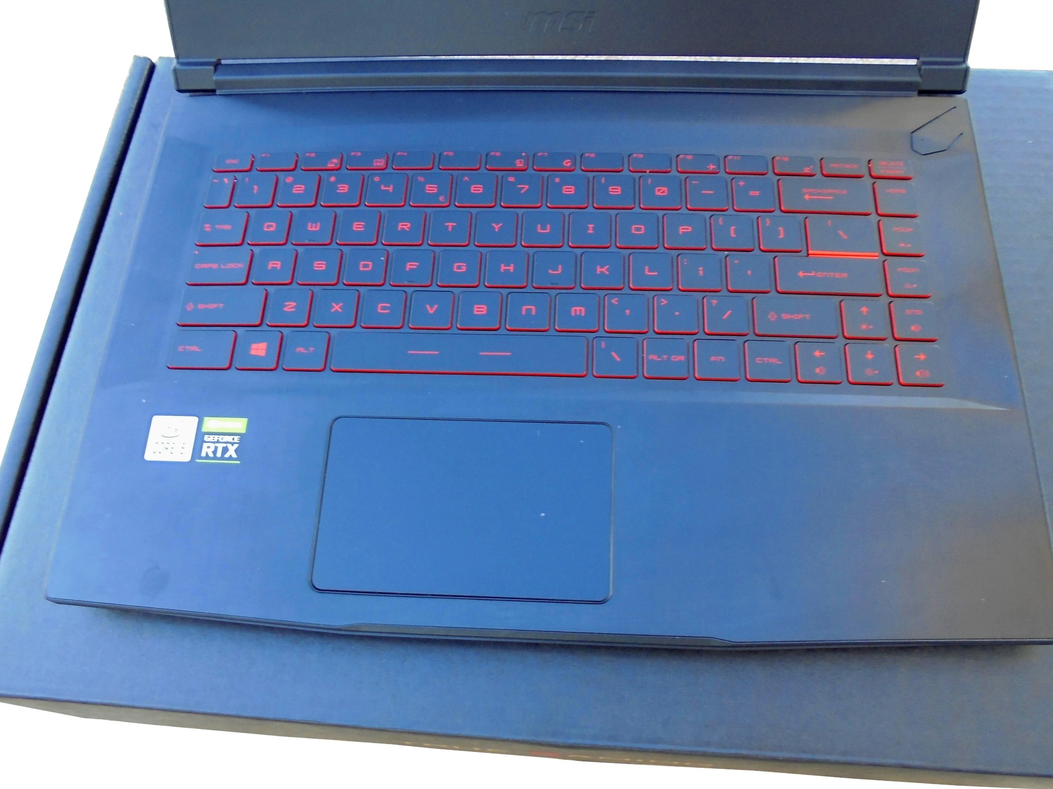 MSI GF65 15.6" RTX 3060 i5-10500H 8GB DDR4 512GB NVME SSD 144Hz Display Laptop