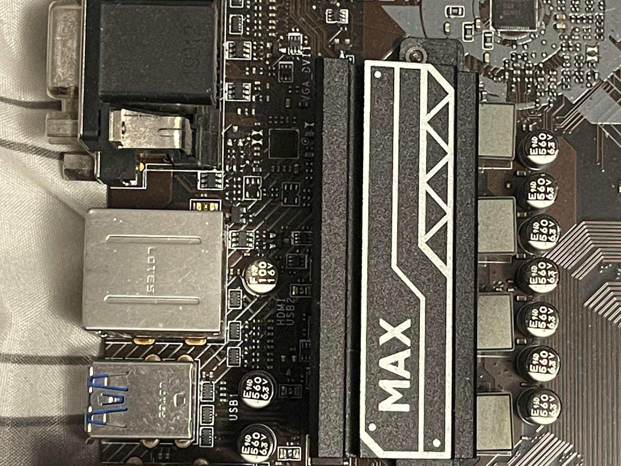 MSI mATX b450 PRO-VDH MAX