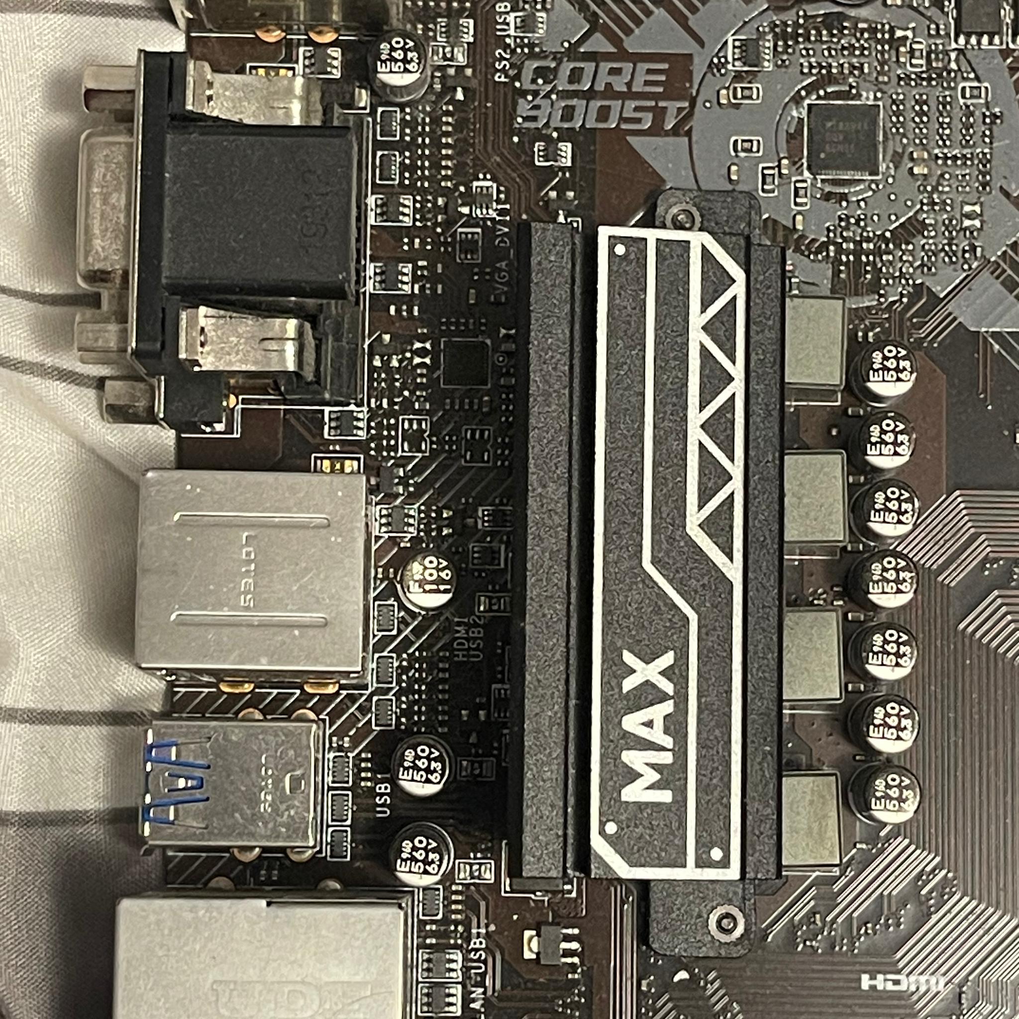 MSI mATX b450 PRO-VDH MAX