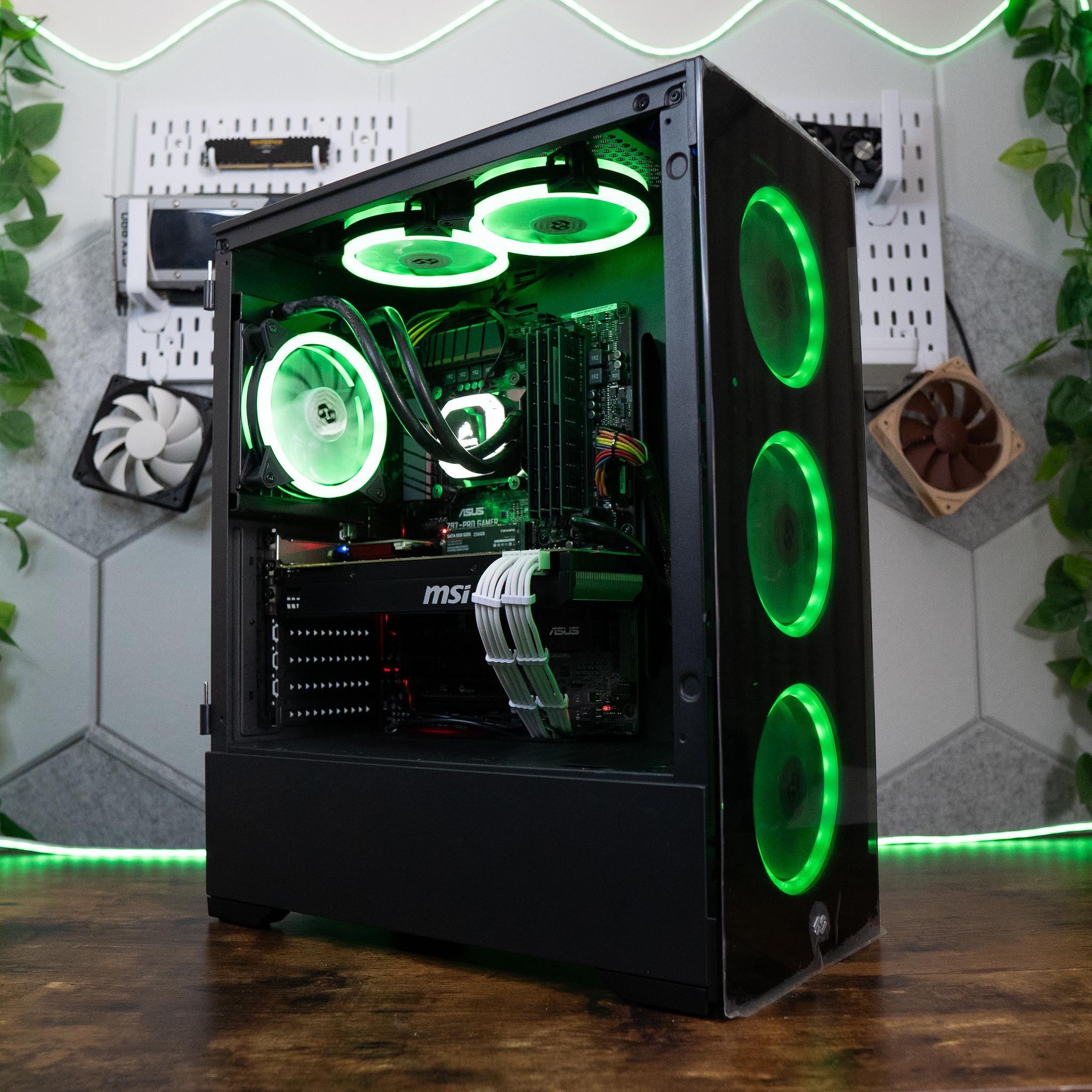 🟠⚫ ULTRA BUDGET - BO6 Ready GAMING PC 🟠⚫ | MSI GTX 970 4GB | INTEL i7 4770 | 32GB RAM | 2TB