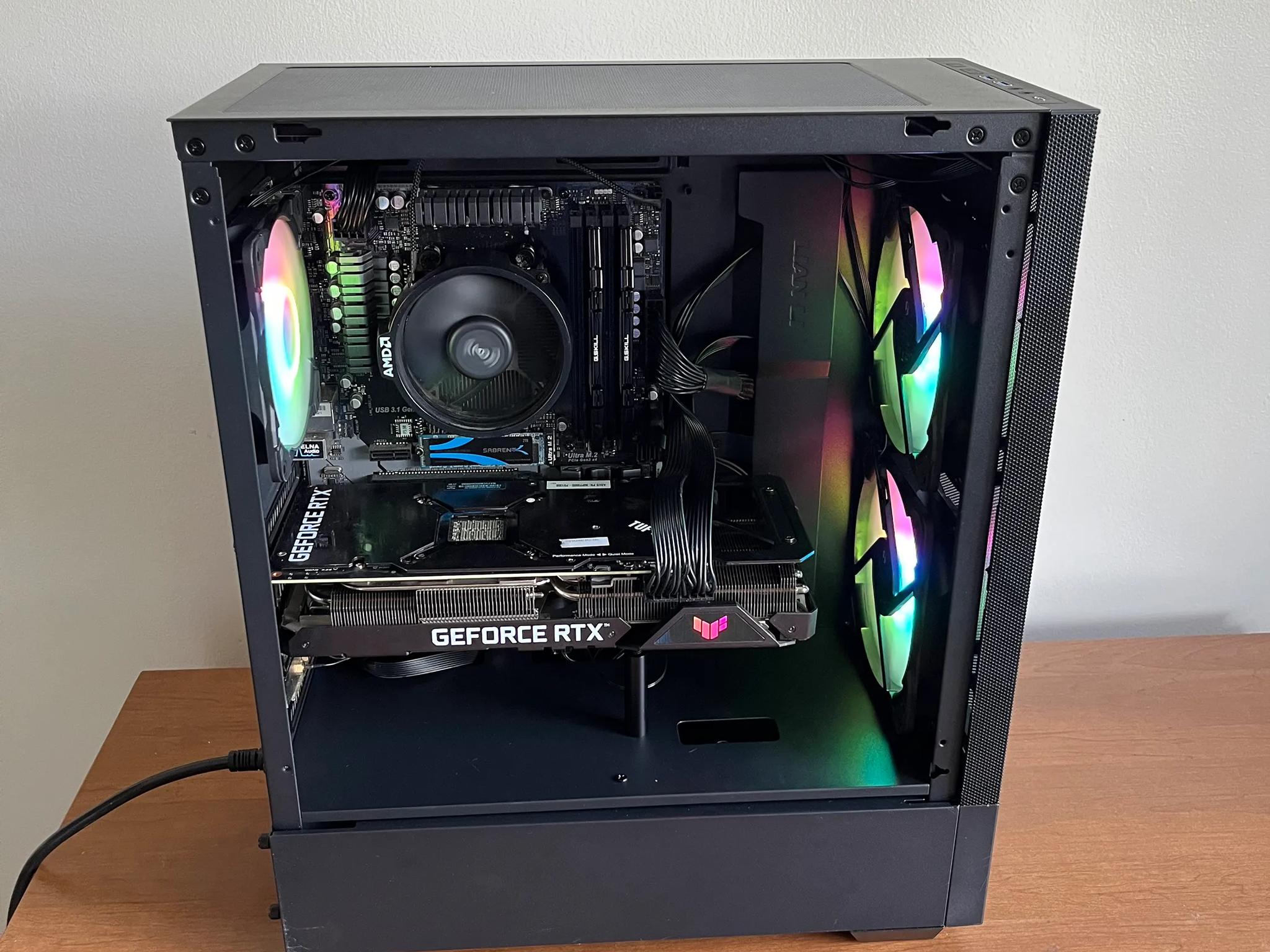 First sale special! RTX 3080 - Ryzen 7 2700x - 2TB NVMe - 32GB 3200Mhz - 1440p gaming pc