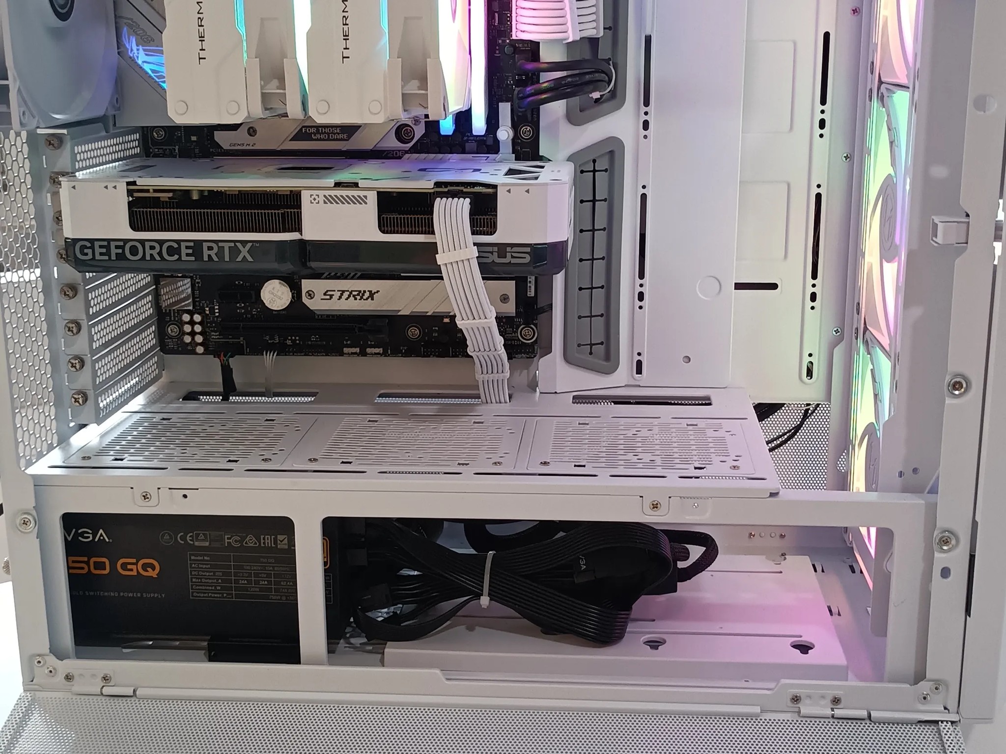 ❄️🤍Fresh Snow🤍❄️🤍RTX Streaming/Gaming PC⚪ RTX 4070 Super 12GB⚪AMD Ryzen 7 7800X3D⚪32GB DDR5⚪2TB NVME