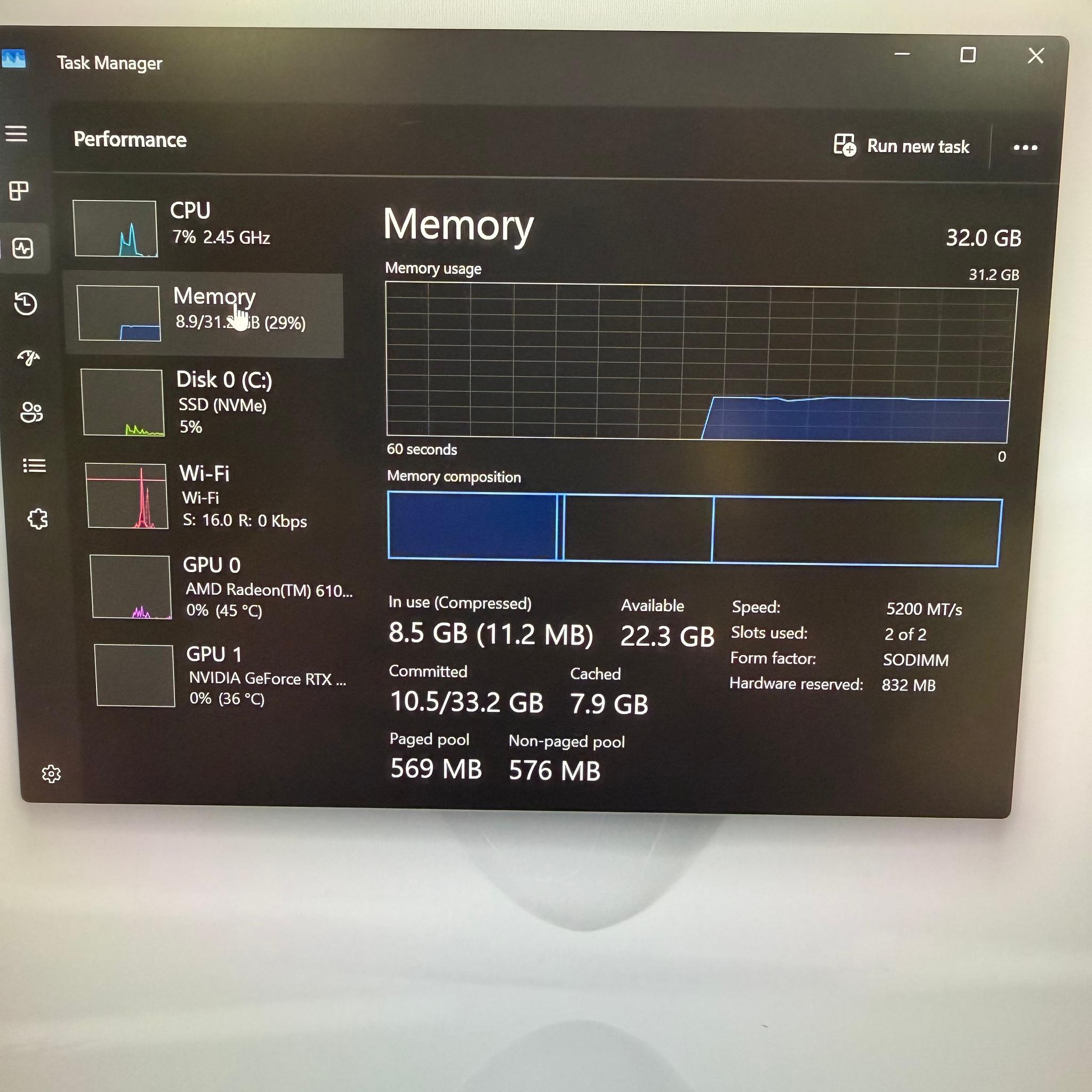 Alienware m16 R1 Gaming Laptop RTX 4070 Ryzen 9 7845HX 32GB RAM 1TB NVMe