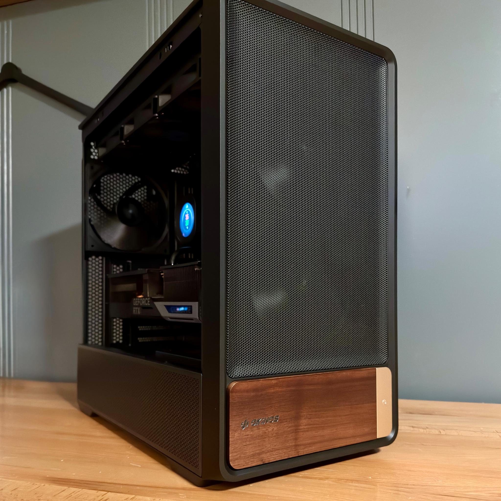 🥷Silent Killer | Ryzen 9800X3D, RTX 4080 Super, 64GB DDR5, 2TB SSD, 1000W 80+ Gold, Corsair LCD