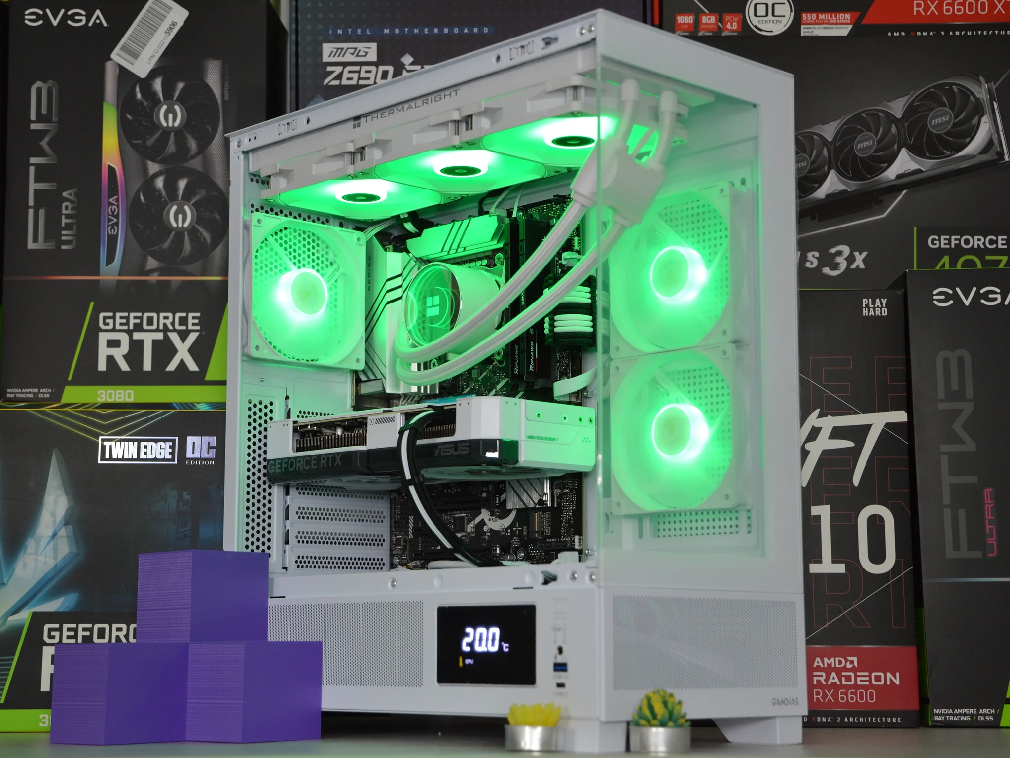 👑⚡| RTX 4070 SUPER 12GB| INTEL i9-12900K | 32 GB DDR5 RAM | 2TB GEN 4 NVME SSD | Royal Thunder |