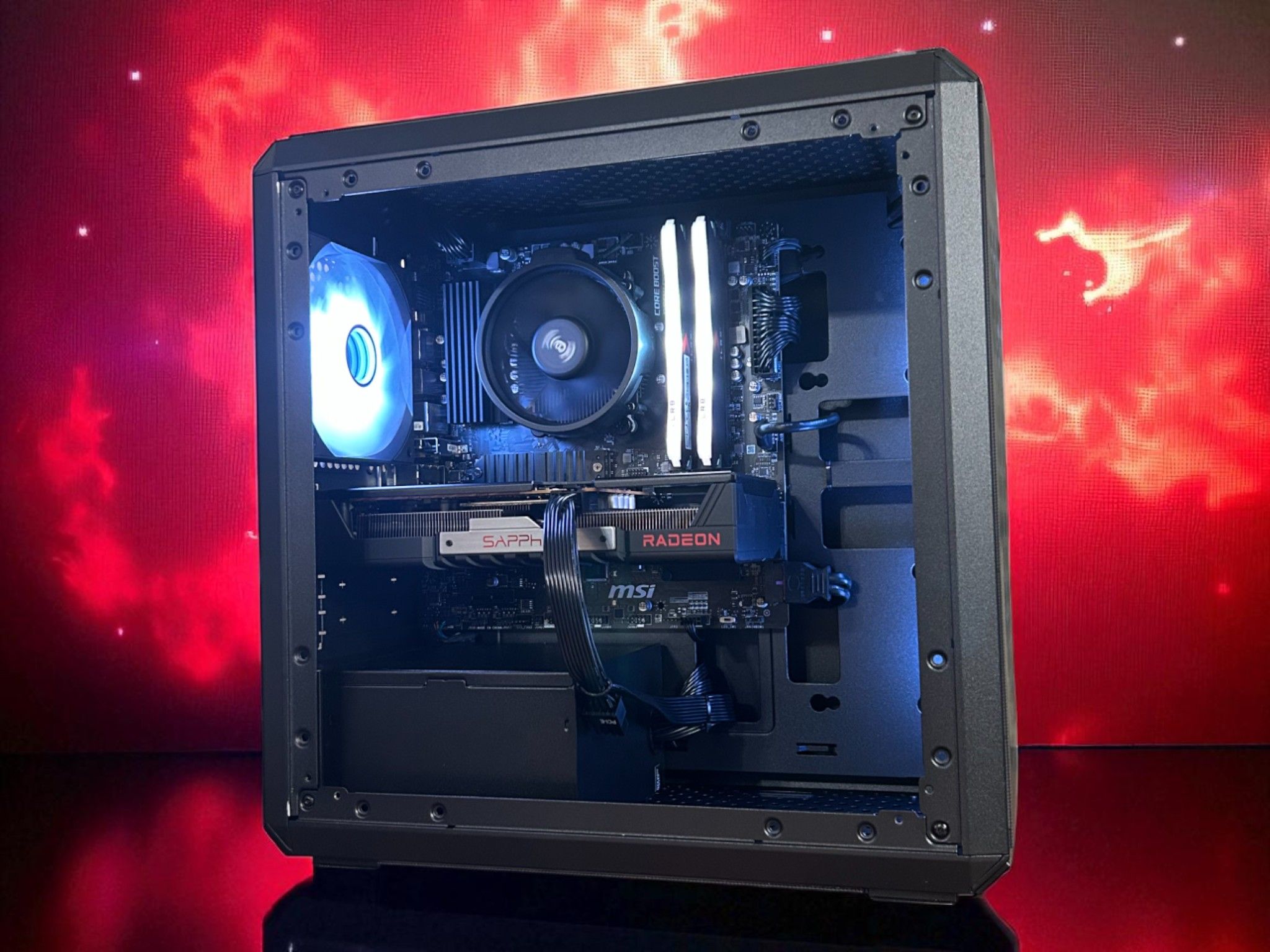 RX 9060XT 8GB | Ryzen 5 5600X | 32GB DDR4 | 1TB NVMe | The Dark Trooper RX