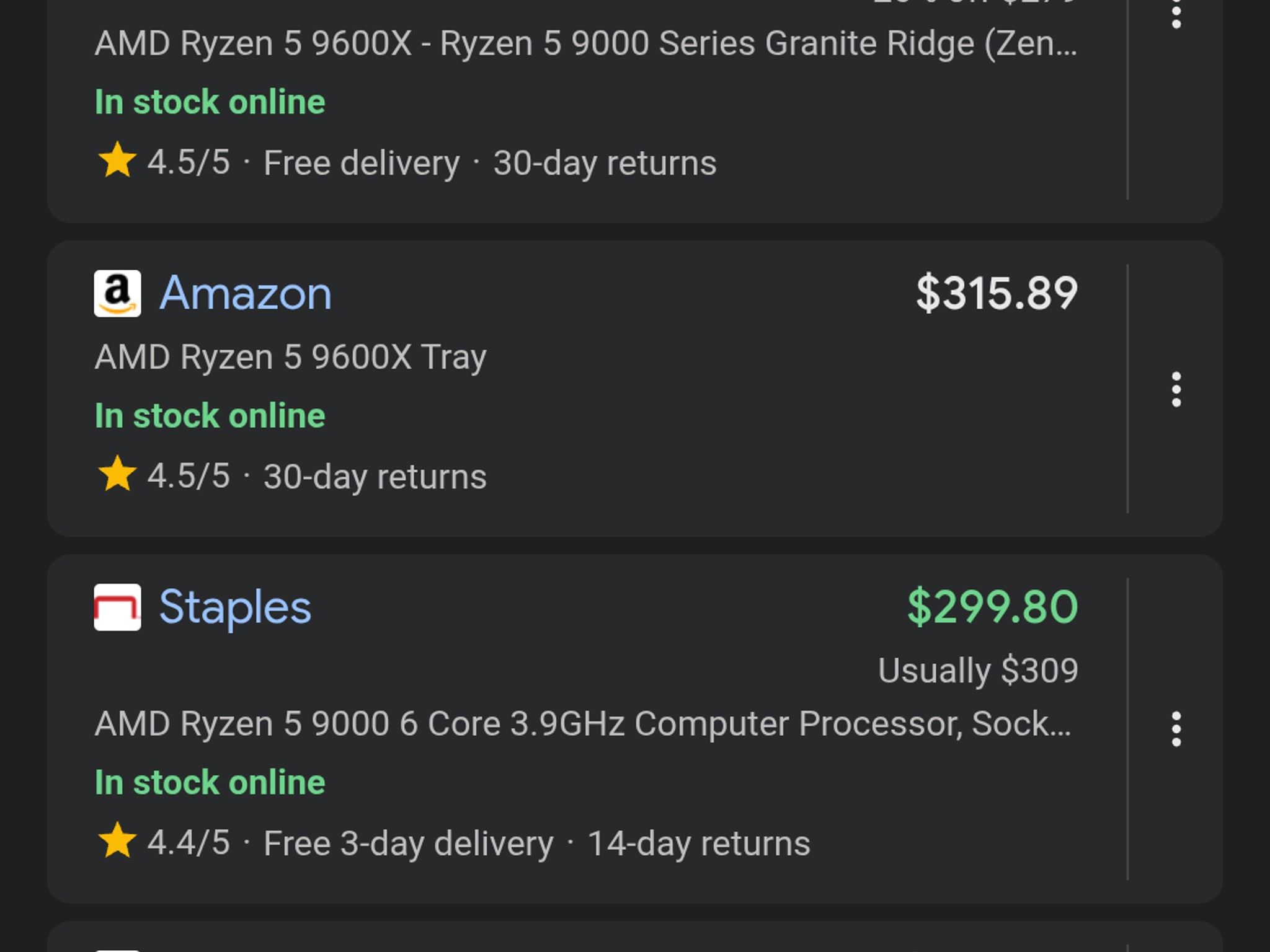 BNIB Ryzen 5 9600X