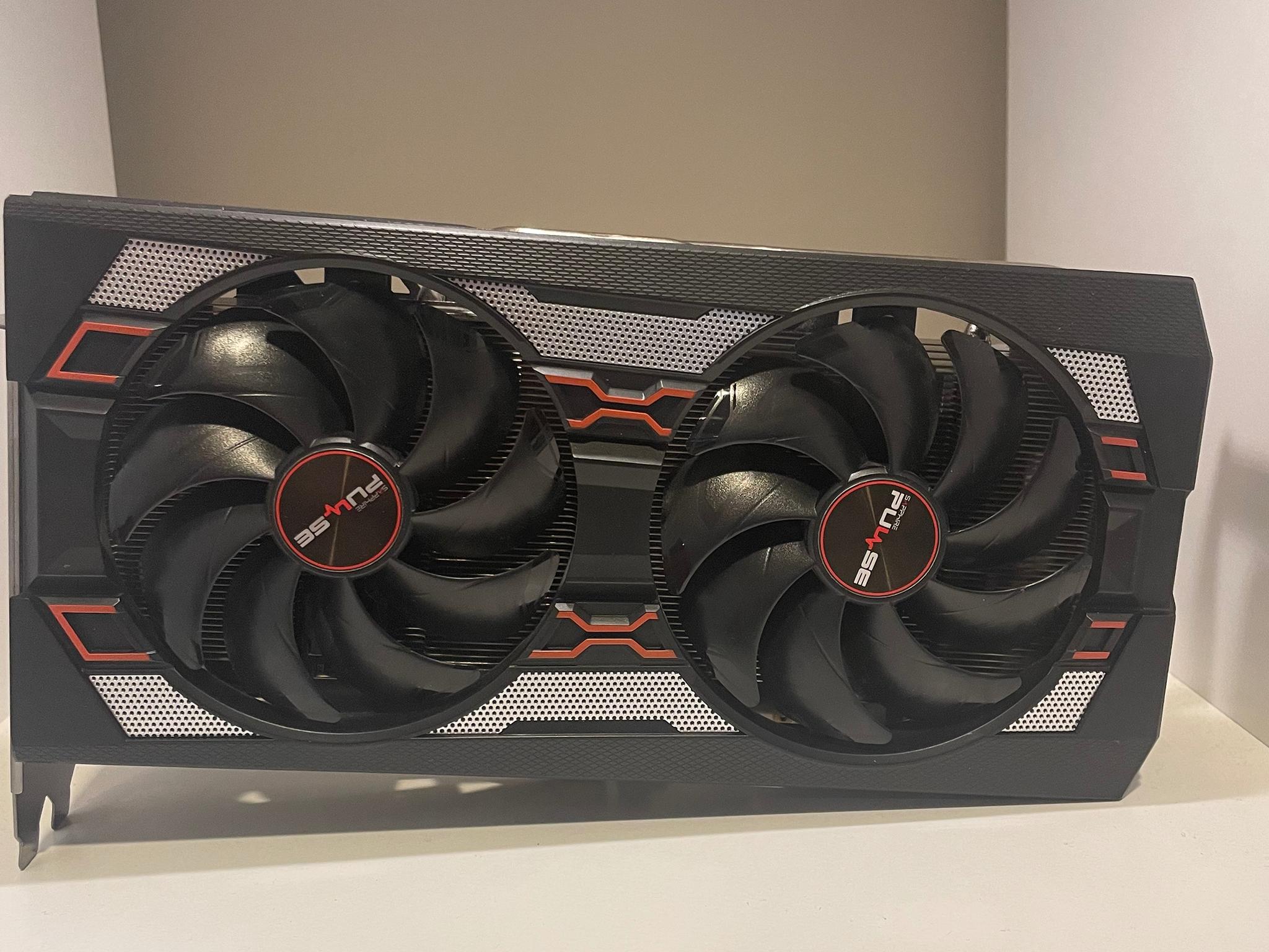 Sapphire pulse RX 5700xt 8gb and broken RX 550