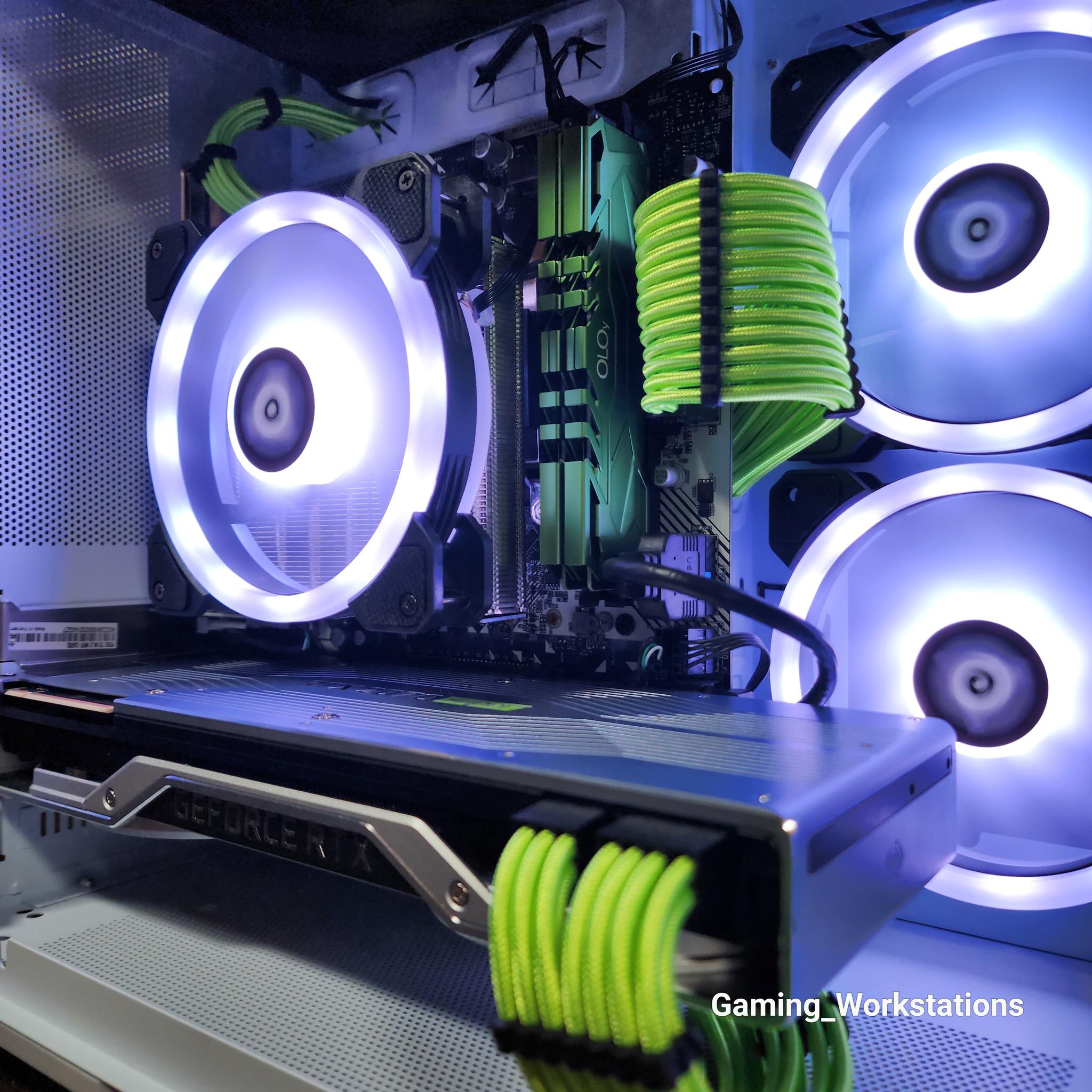🤍💚🤍 AMD Ryzen 5 3500X // Nvidia GeForce RTX 2070 Super 8GB // OLOy 16GB 3200MHz
