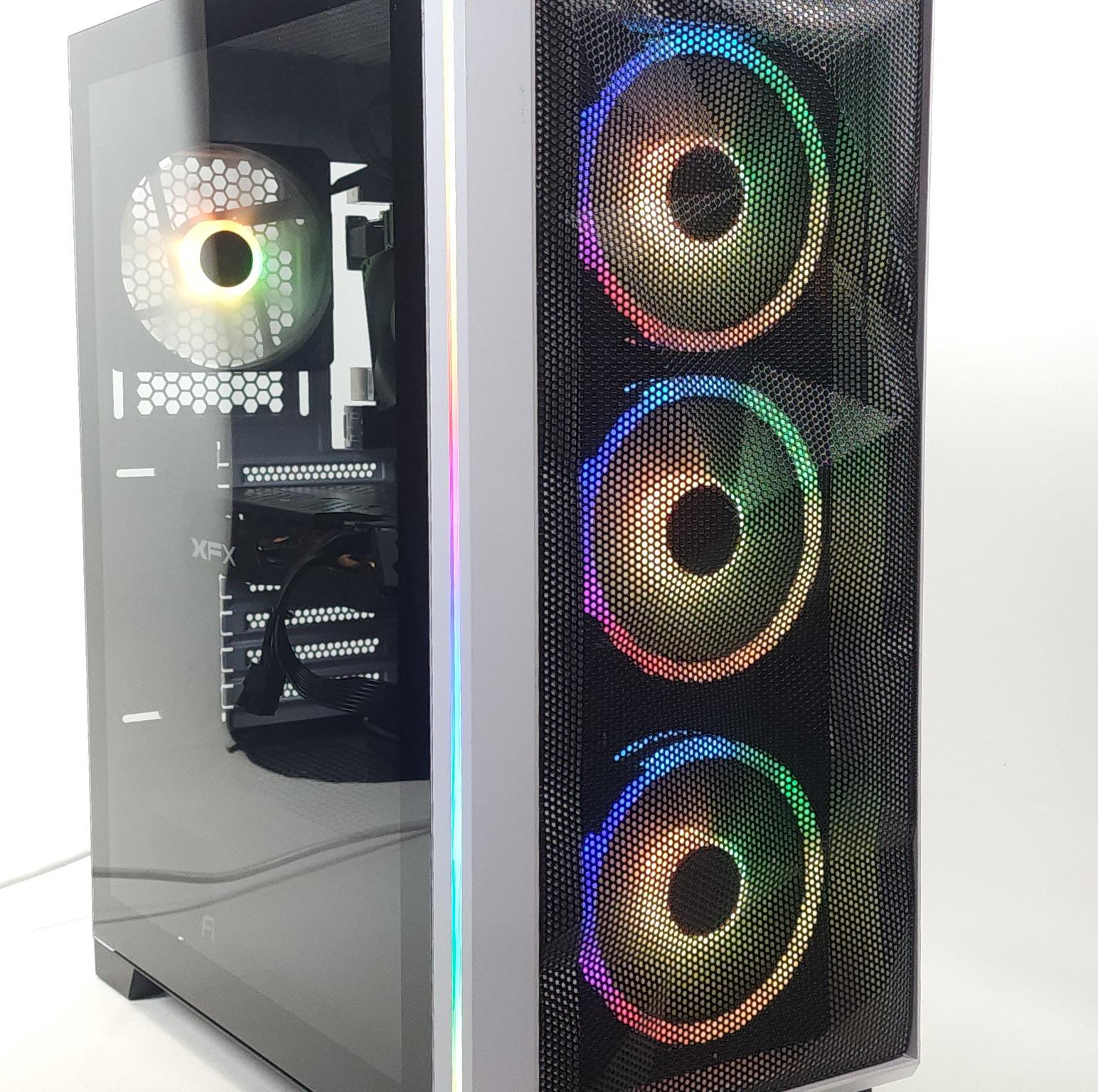 Gaming PC i5-11400F 16GB RAM 500GB SSD RX 6600 8GB Windows 11 Computer
