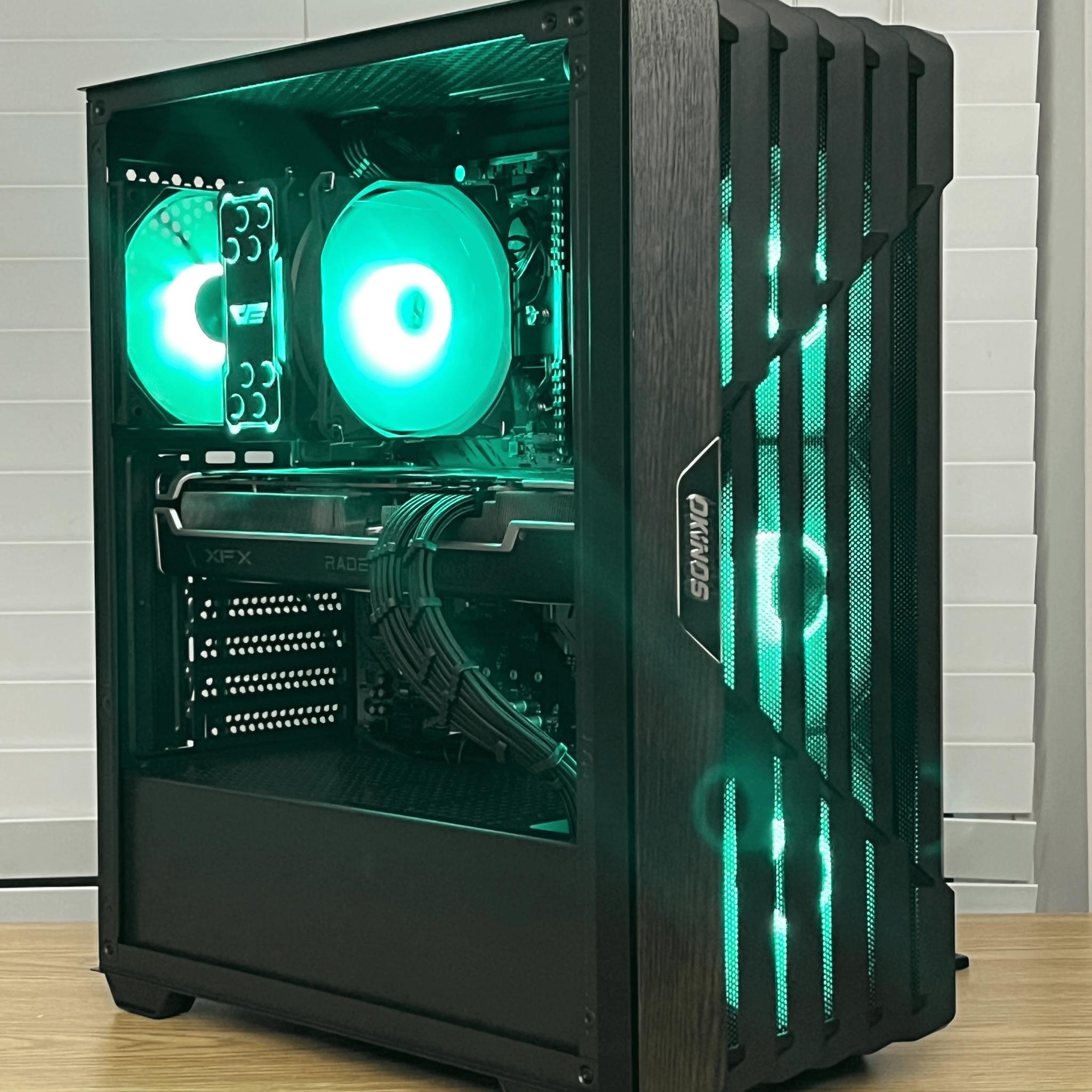 🔥⚫Gaming PC | Ryzen 7 3700x | RX 6700XT | 32GB DDR4 | WiFi & BT⚫🔥