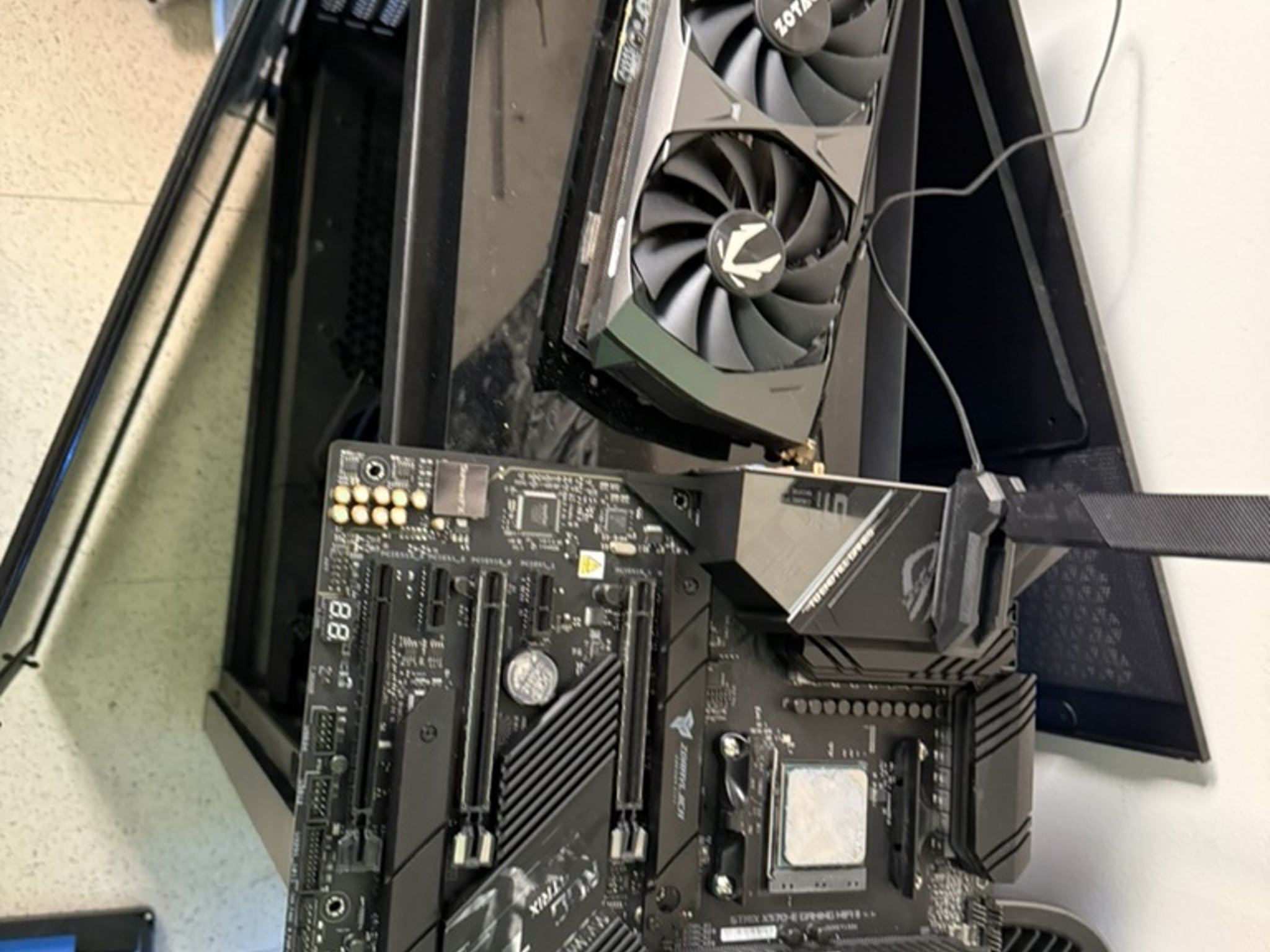ROG Strix X570-E WiFi II With Ryzen 5950X, Zotac 3070Ti, 16gb (4X4) of DDR4 Corsair Vengeance LPX