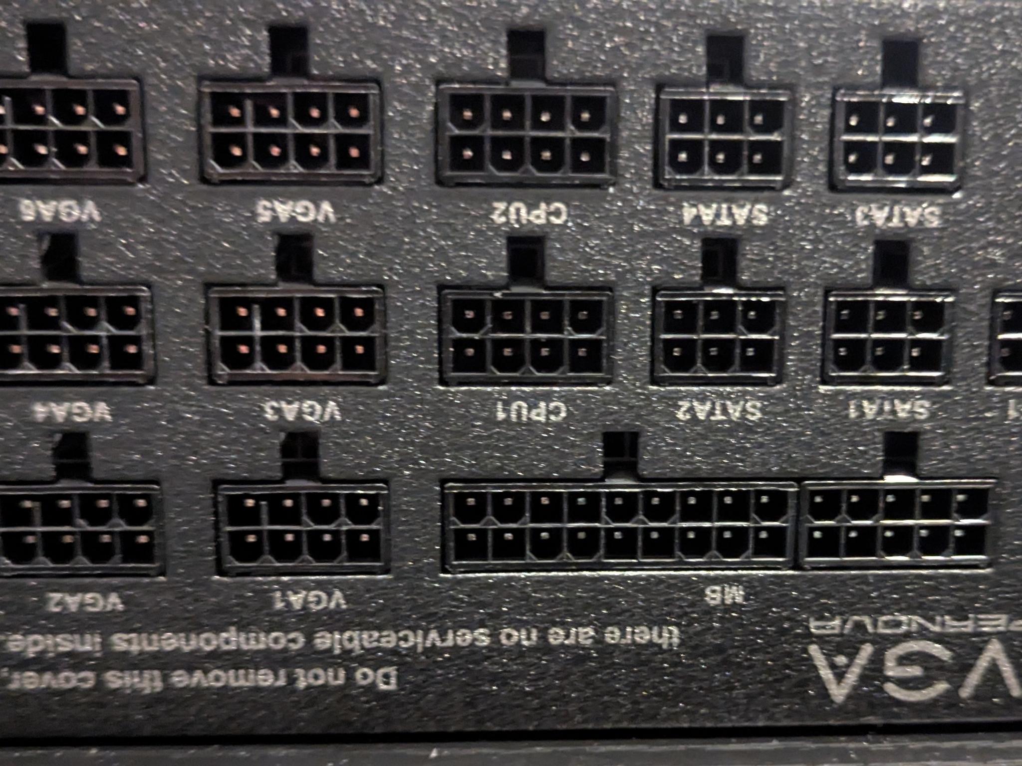 EVGA 1000w 80+ Platnium P3 power supply