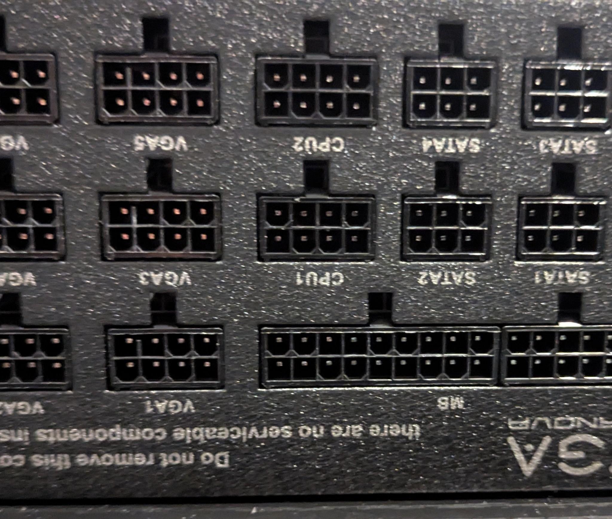 EVGA 1000w 80+ Platnium P3 power supply