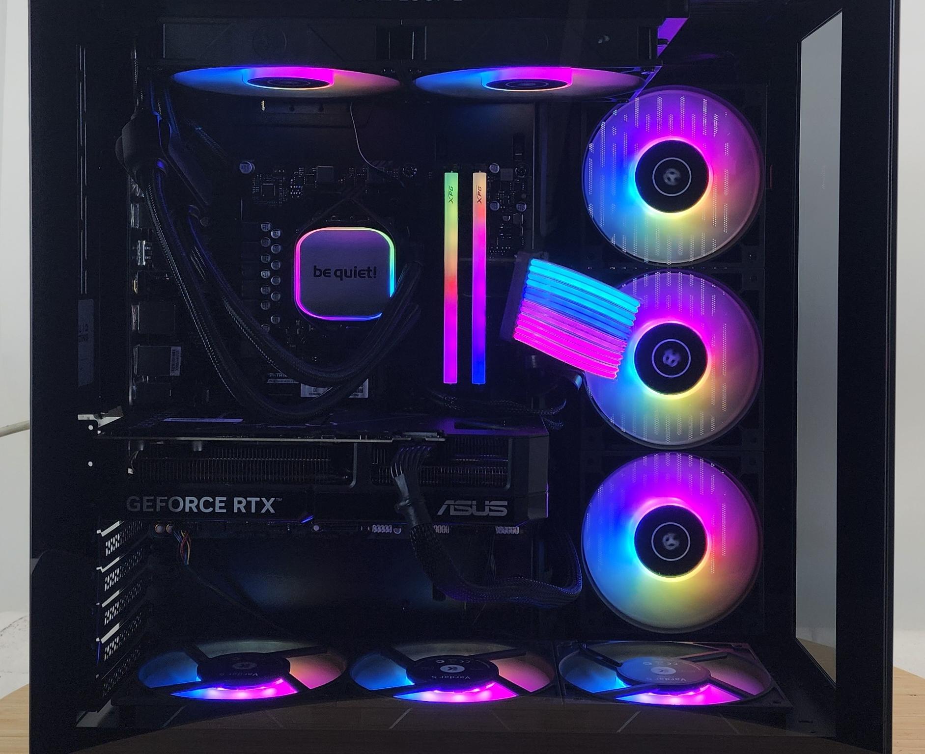 Gaming PC Ryzen 9 9950X3D 32GB RAM 2TB SSD RTX 5070 12GB Windows 11 Computer