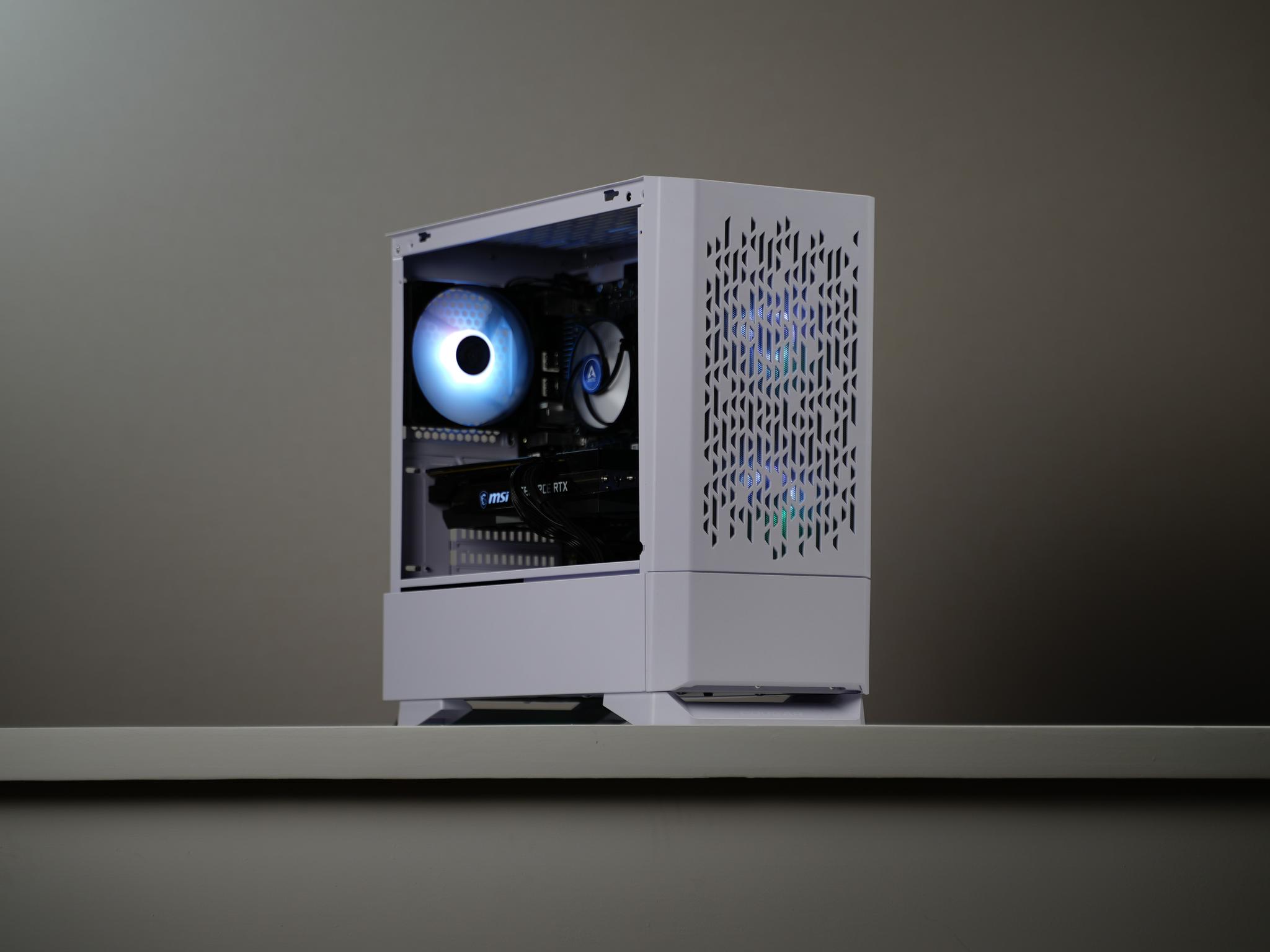 “KanexForm V1” RTX 3060 Ti OC Intel Core i3-13100F 1TB 32GB Windows 11 Gaming PC Powerhouse