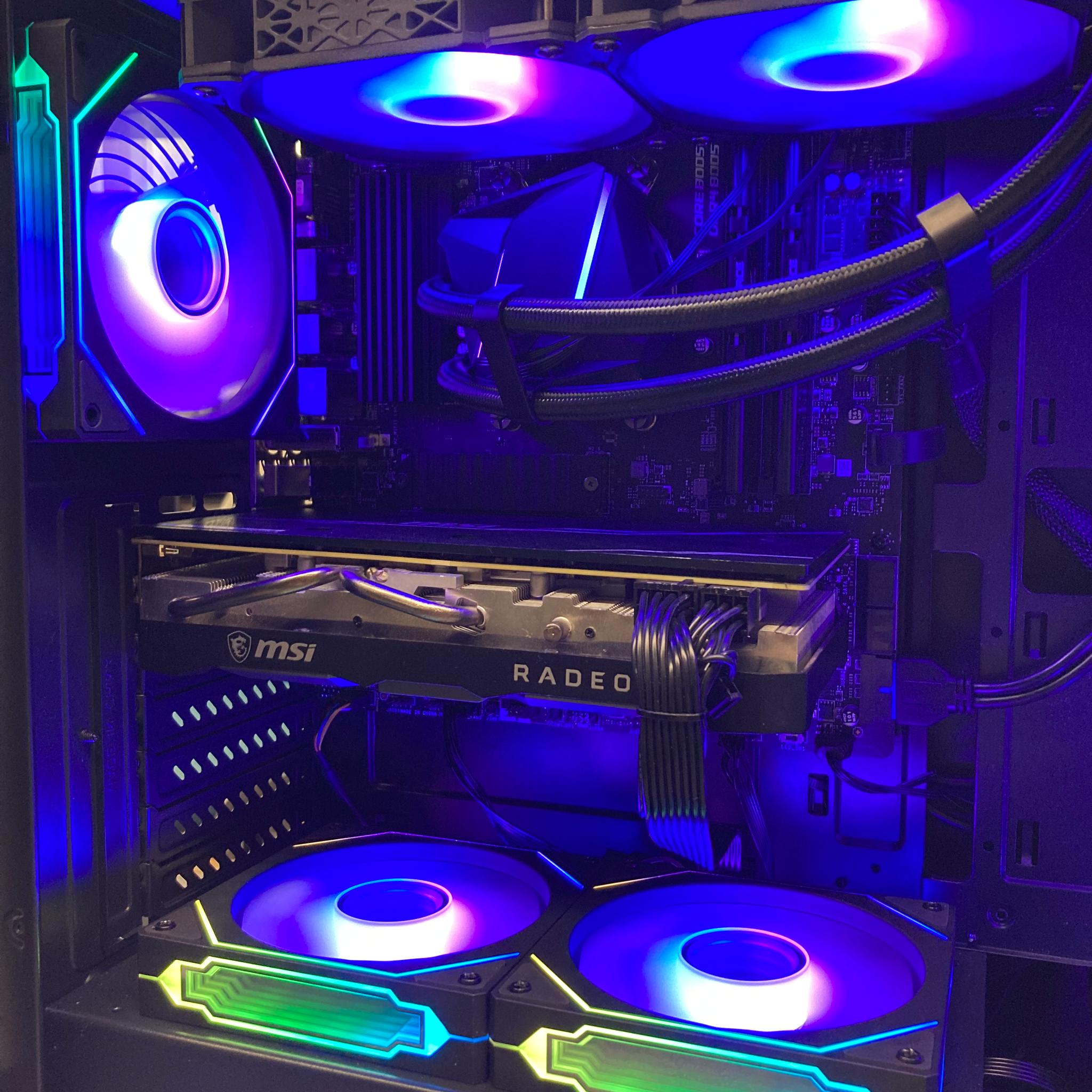 Selling a1080P Gaming Desktop Ryzen 7 5700X and RX 5700XT
