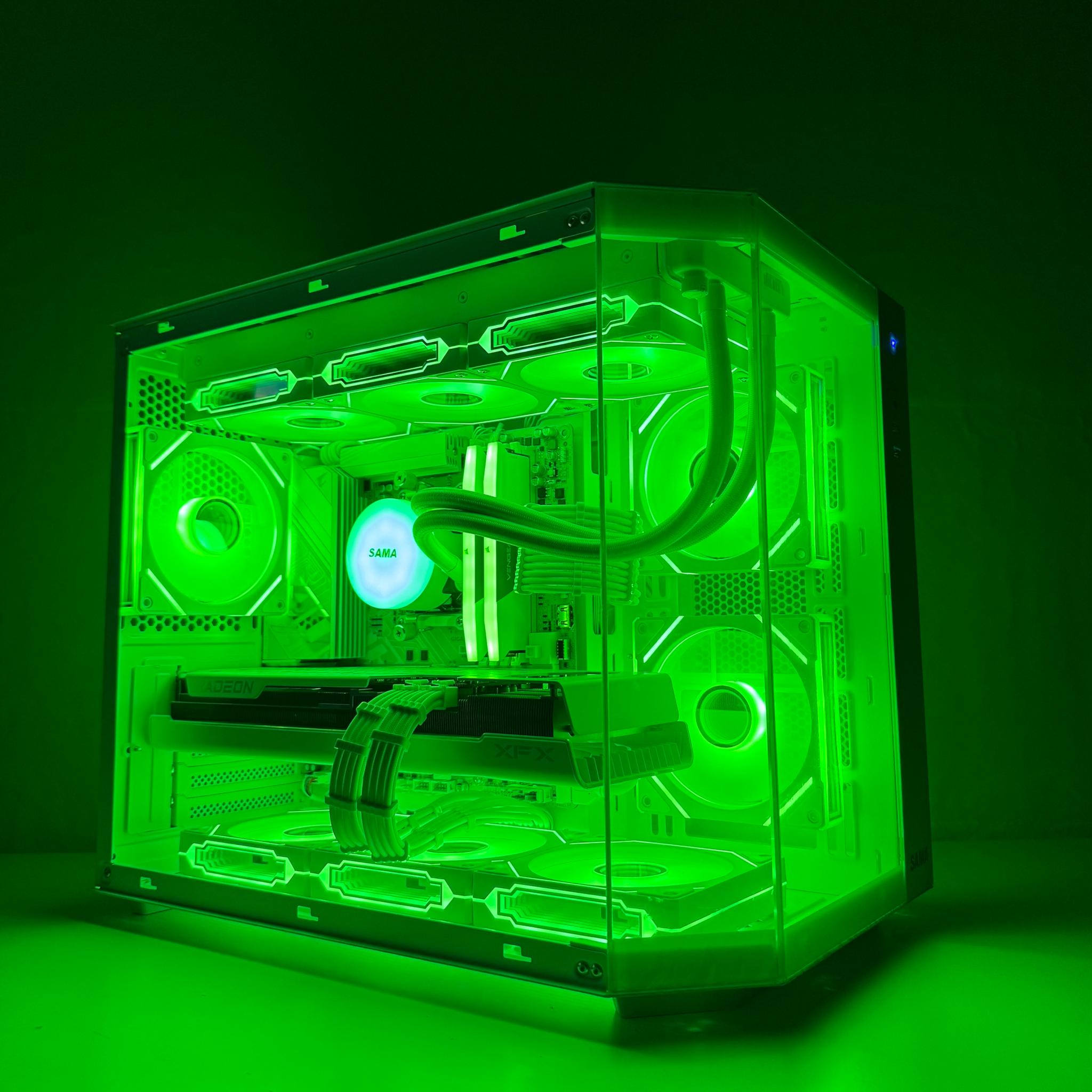 🌨️Frosty 1440p/4k beast 🌨️Rx 7800 Xt 🌨️Ryzen 5 7600x🌨️W11 pro🌨️32gb Ram🌨️1Tb storage🌨️