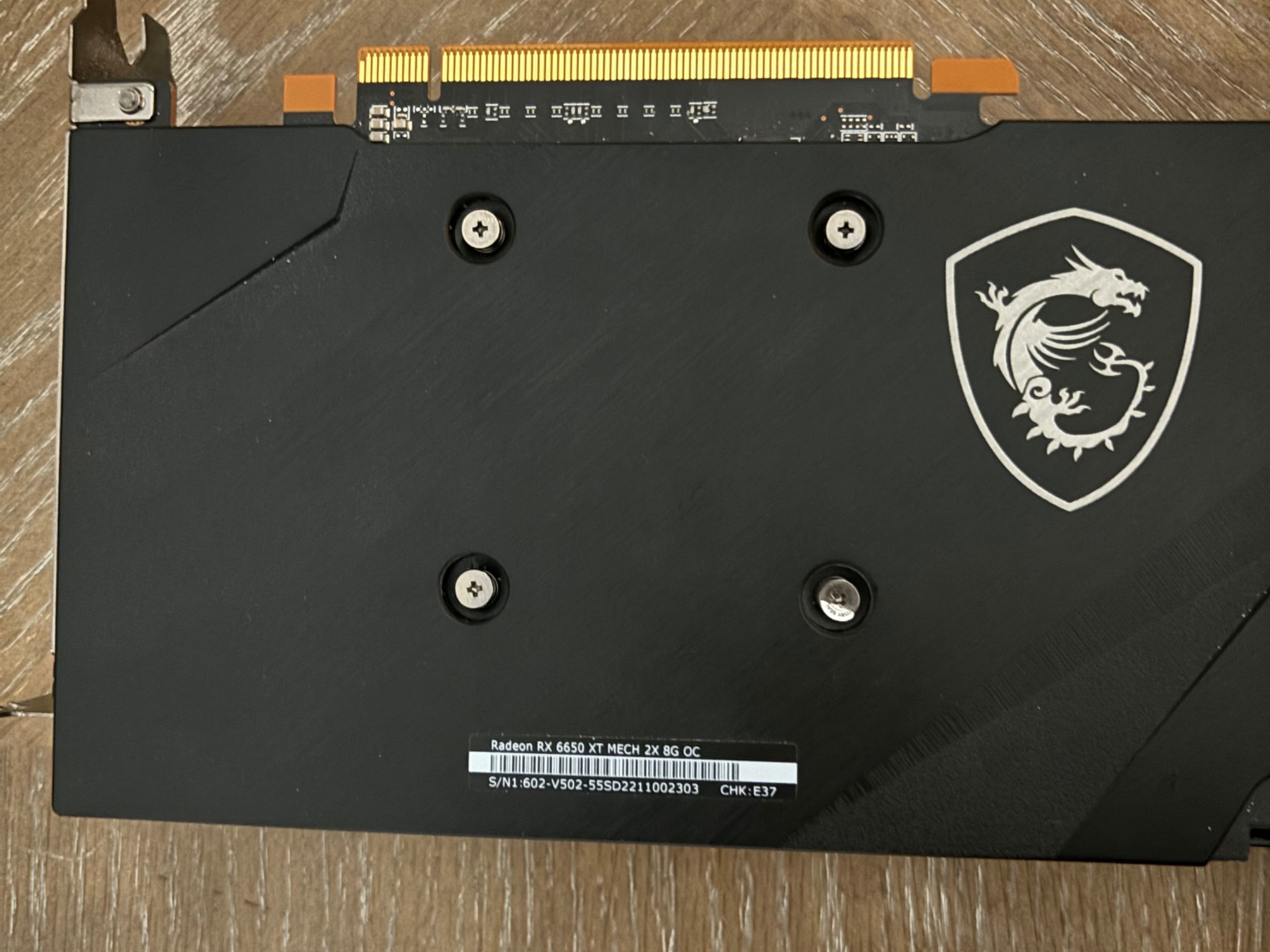 MSI RX 6650XT Mech X2 OC