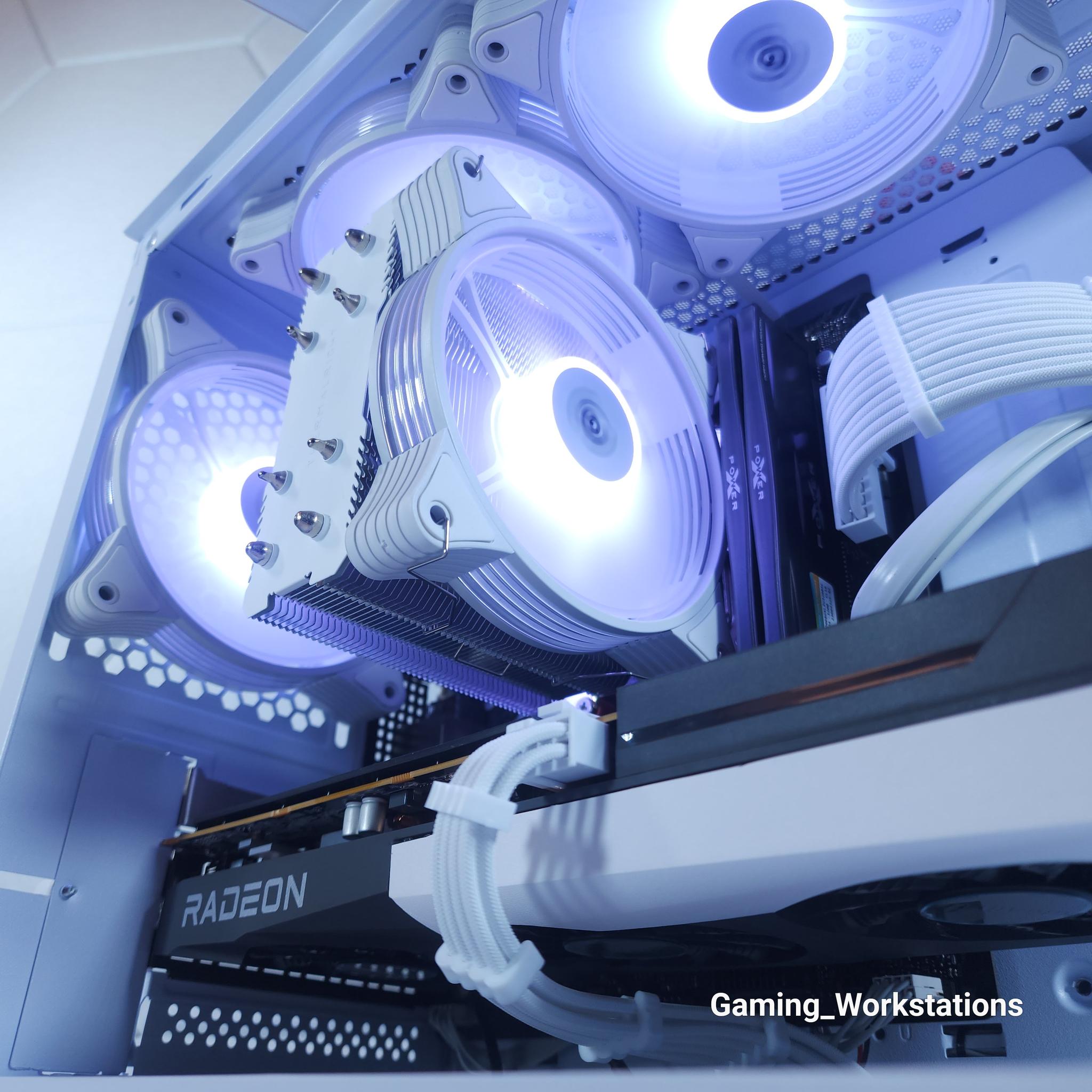 🤍🤍🤍1080p gaming | RX 6600 | Ryzen 5 5500 | 16GB 3200MHz | 1TB NVMe SSD
