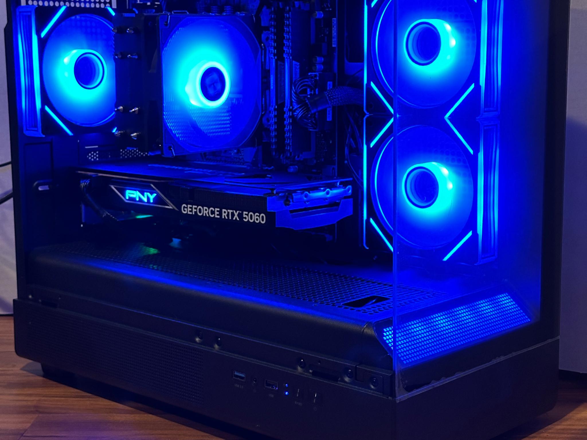 RTX 5060 | Ryzen 5 3600 | 16GB DDR4 | 1TB SSD | Win 11 | Office 2024 | WiFi + BT | Custom Gaming PC