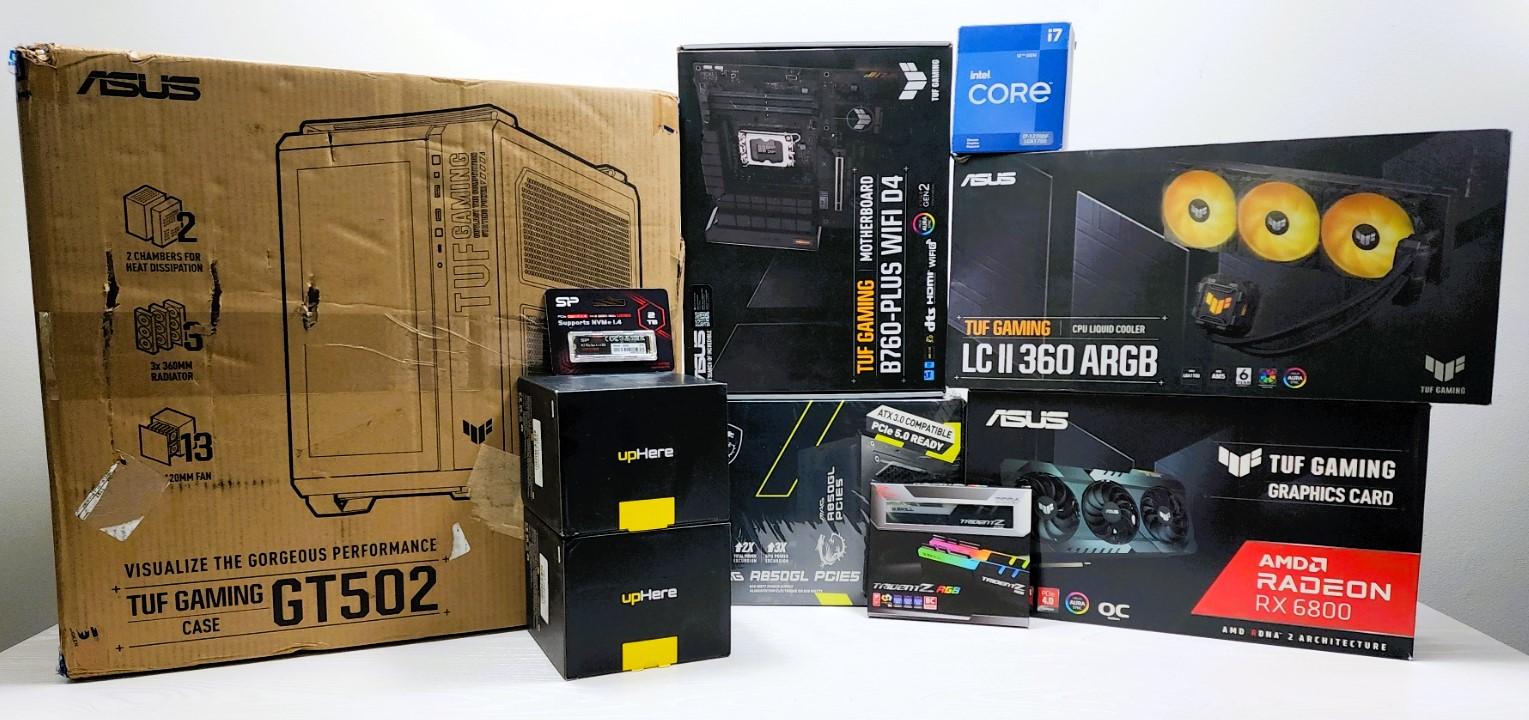 ALL "TUF" GAMING MONSTER!!! 12700F/6800