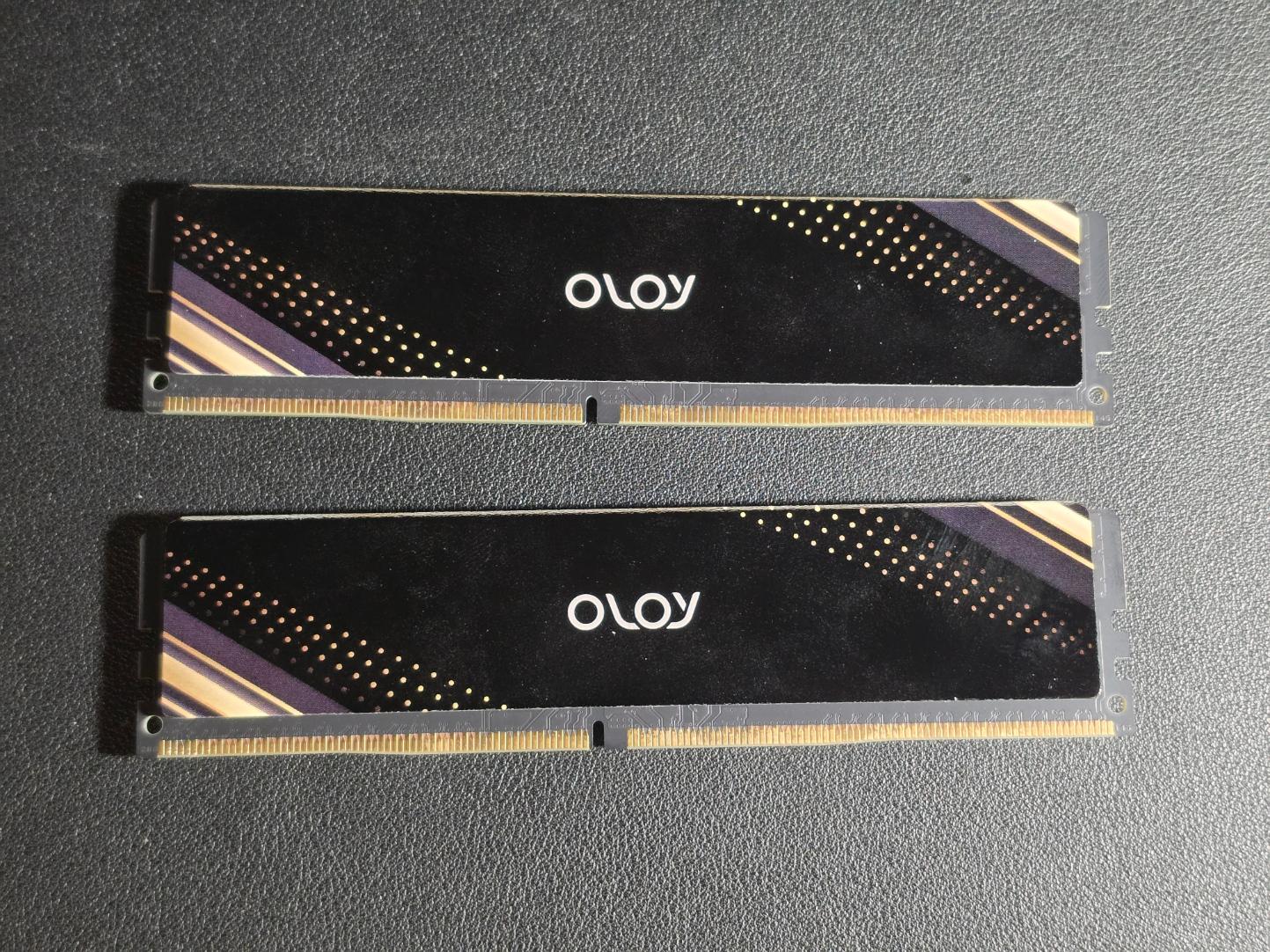 DDR4 16gb (2x8gb) ram. OLOY