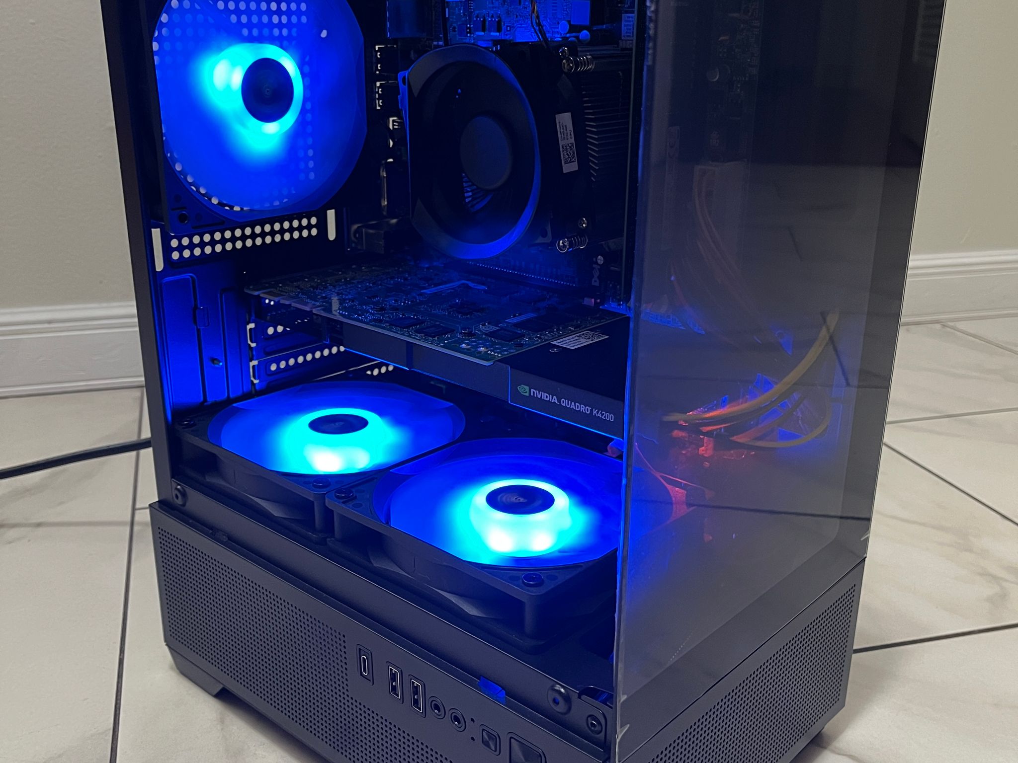 Super Budget Gaming PC - Intel i5-2400, NVIDIA 4GB GPU, 16GB RAM, 628GB Storage, w/ Wi-Fi & BT