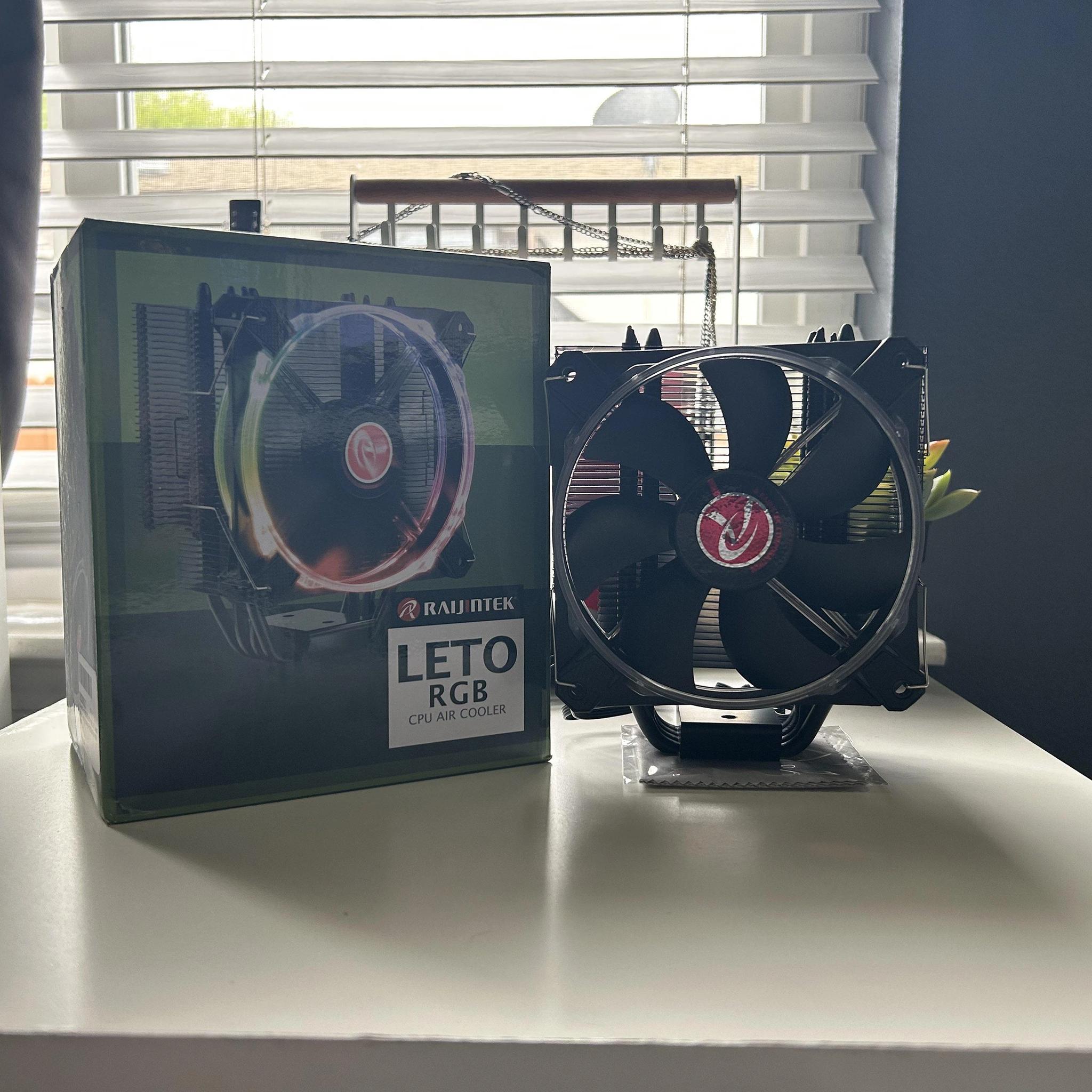 RAIJINTEK LETO RGB CPU AIR COOLER