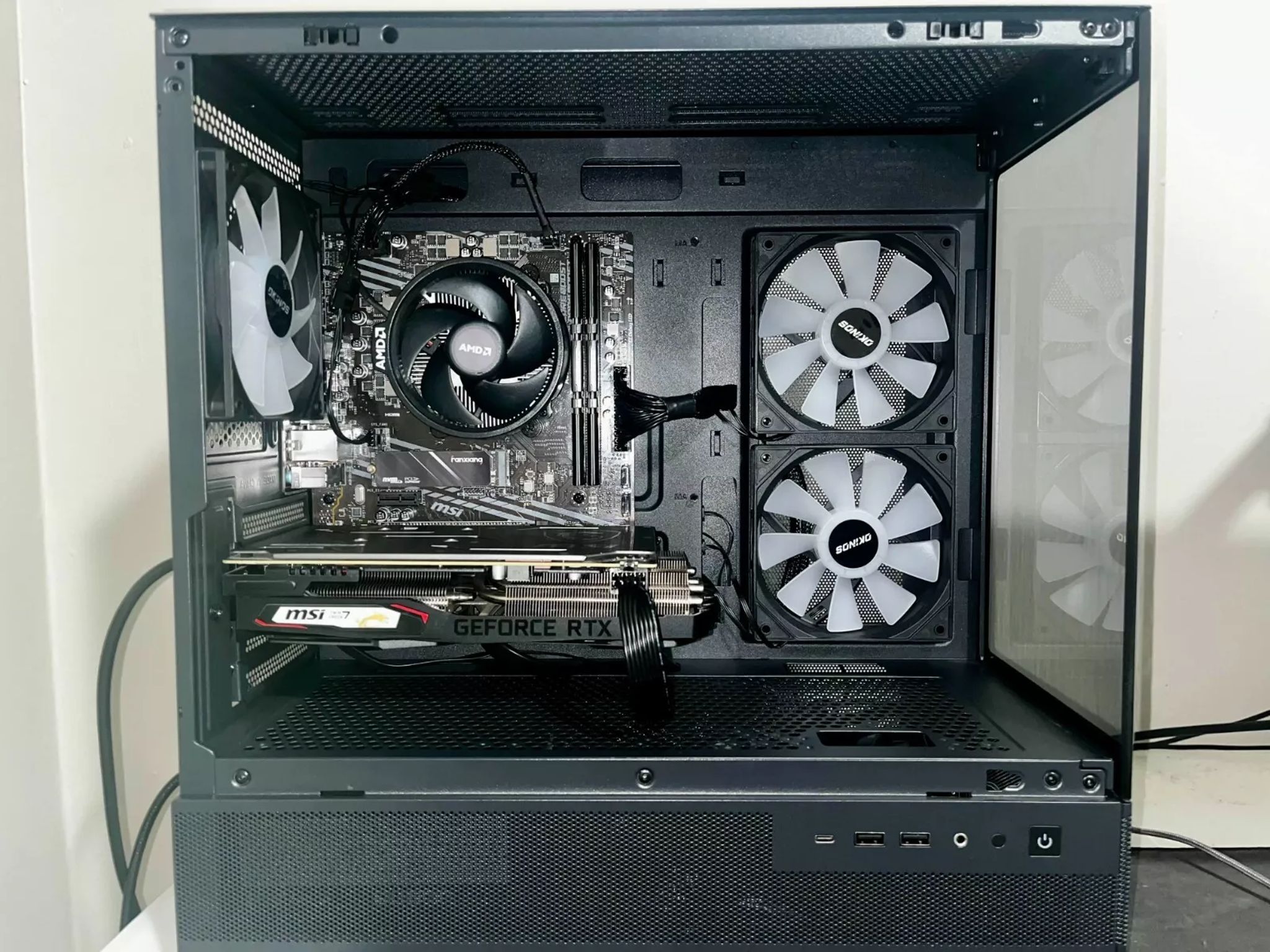 💜Gaming PC Ryzen 5 1600X,RTX 2060 Super