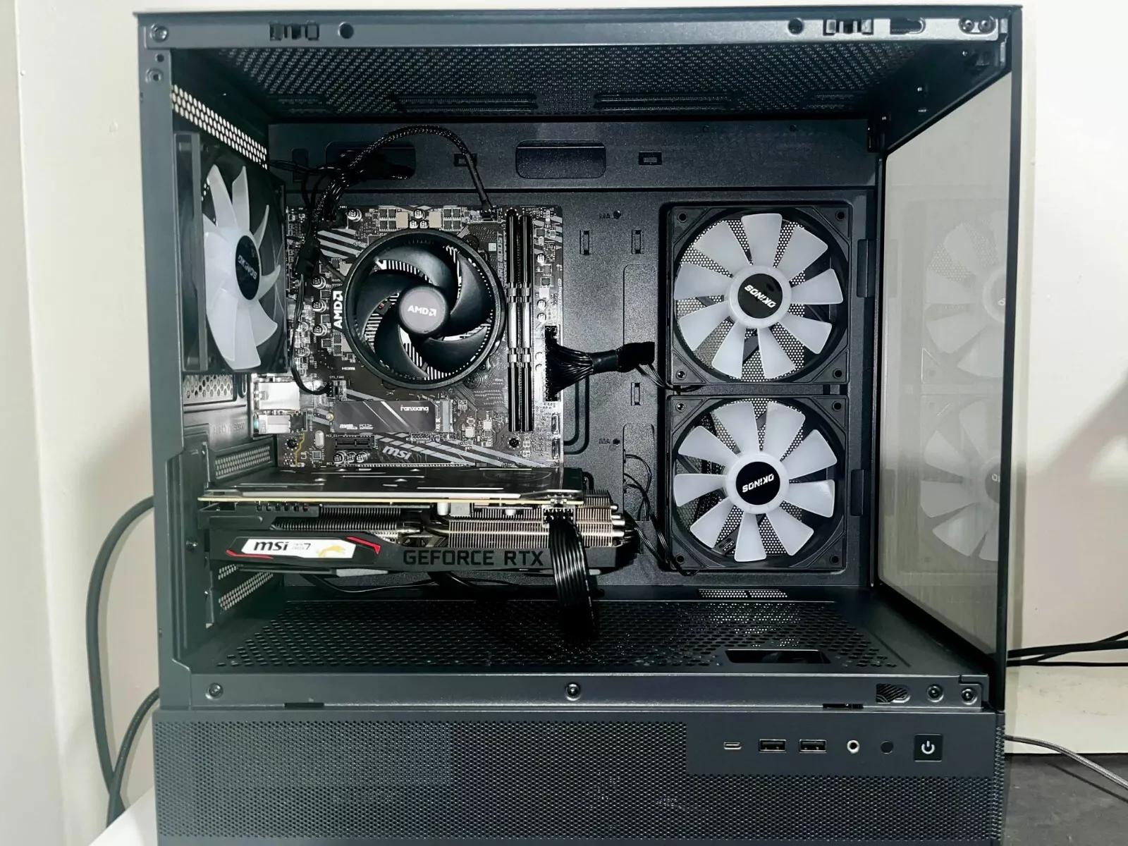 💜Gaming PC Ryzen 5 1600X,RTX 2060 Super