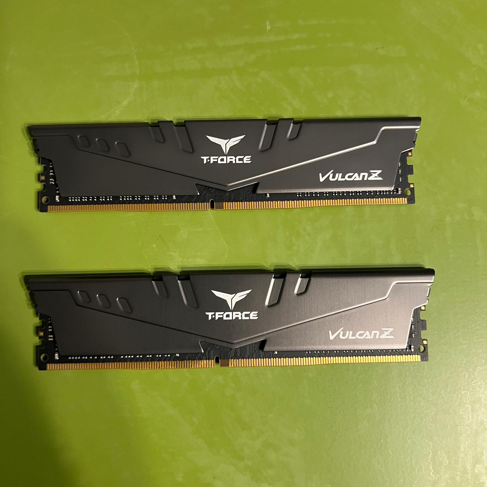 64GB (2x32) DDR4-3200MHz T-Force Vulcan Ram