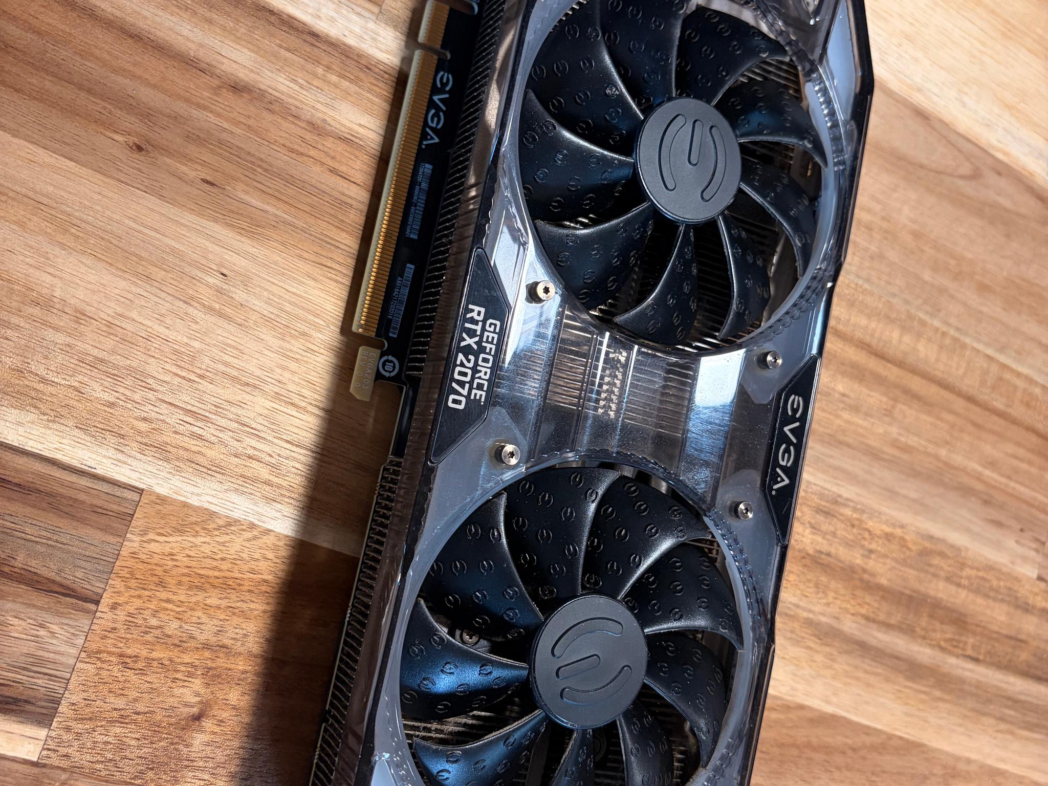 Used Nvidia EVGA RTX 2070