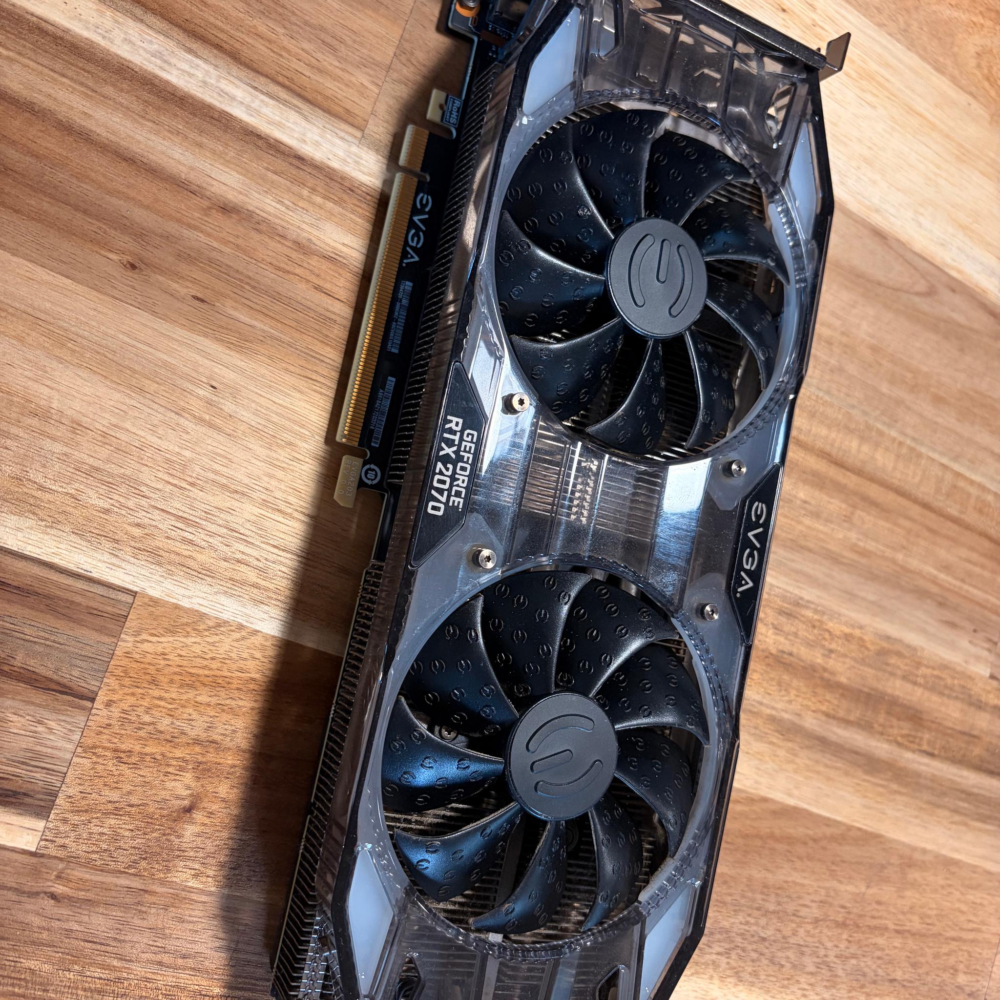 Used Nvidia EVGA RTX 2070